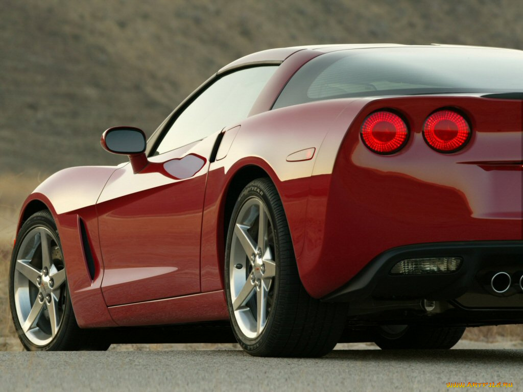 corvette, c6, 2005, автомобили, фрагменты, автомобиля