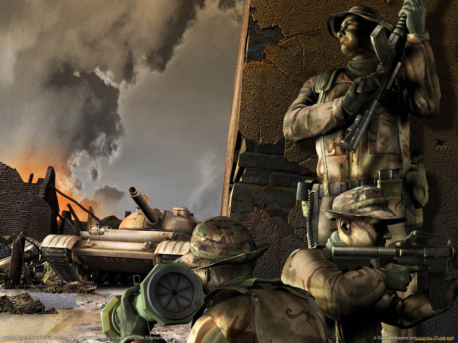 видео, игры, socom, ii, navy, seals