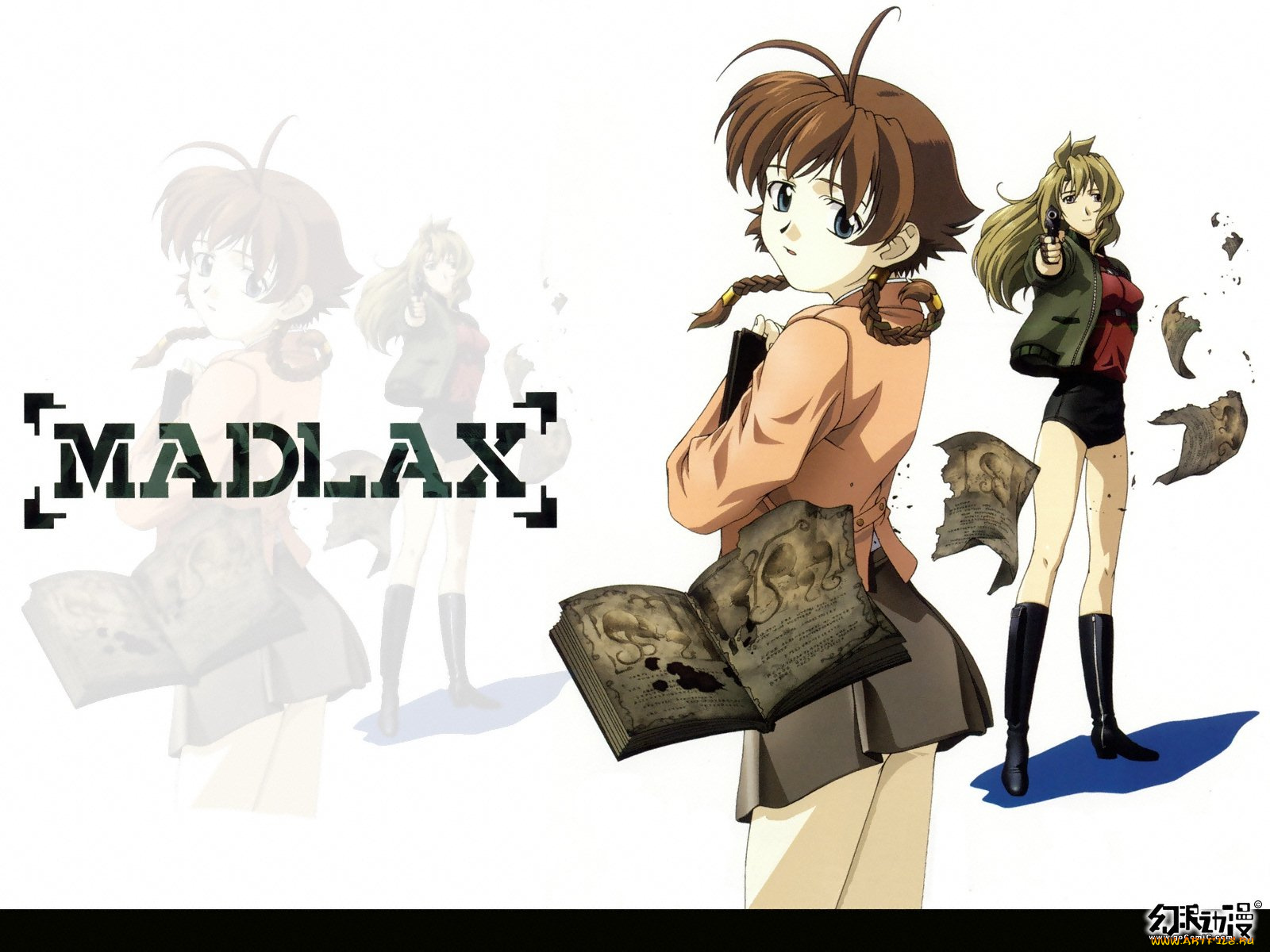 аниме, madlax