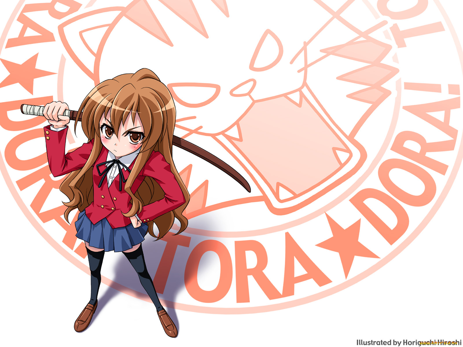 toradora, аниме
