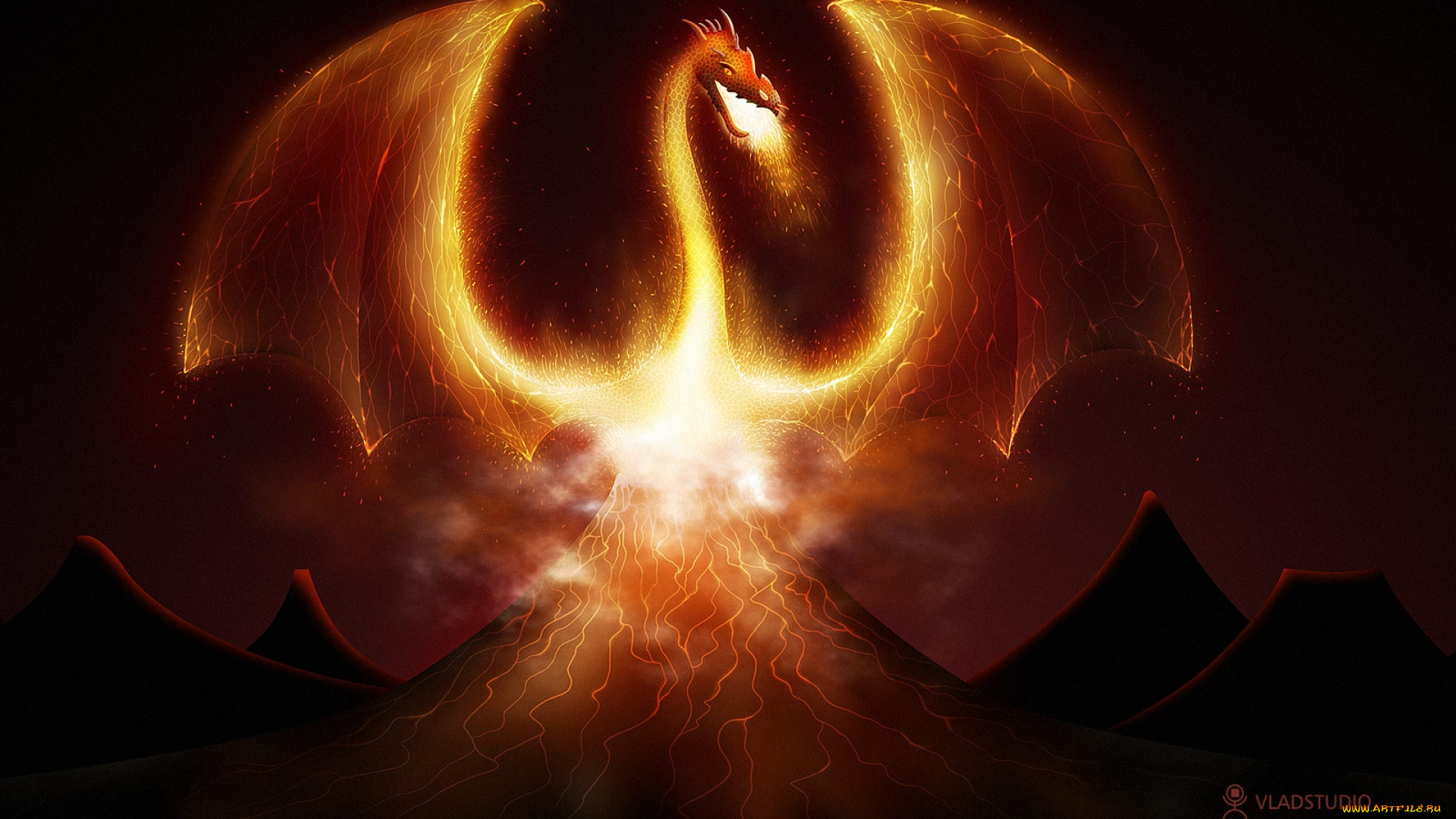 фэнтези, драконы