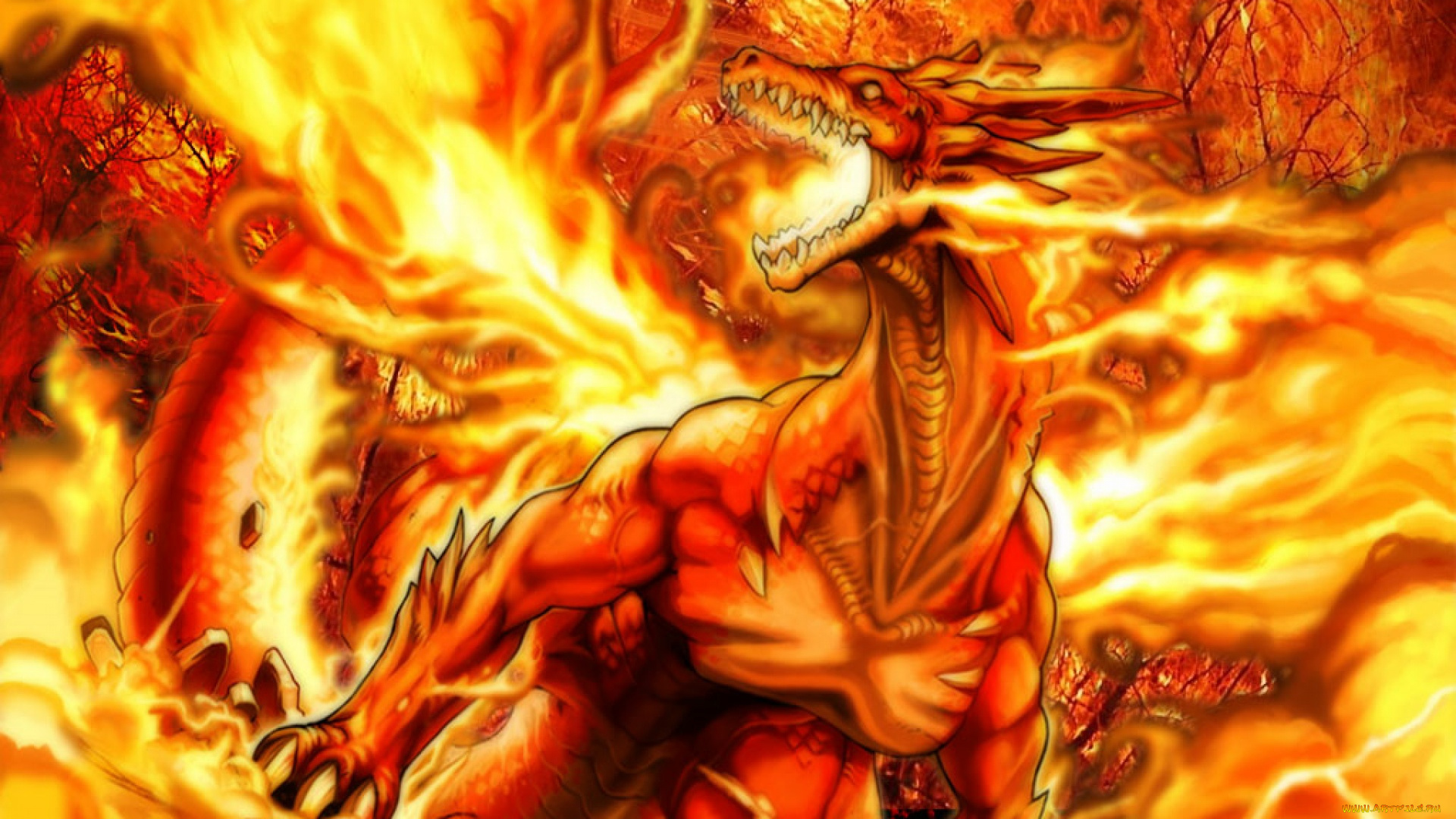 фэнтези, драконы