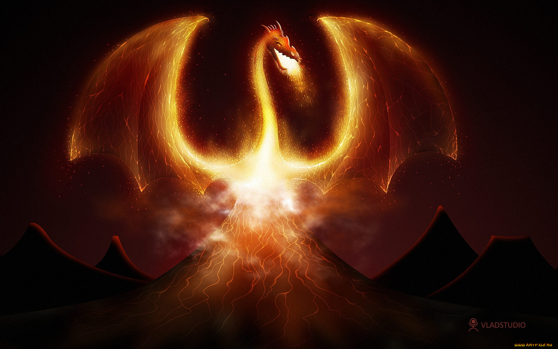 фэнтези, драконы