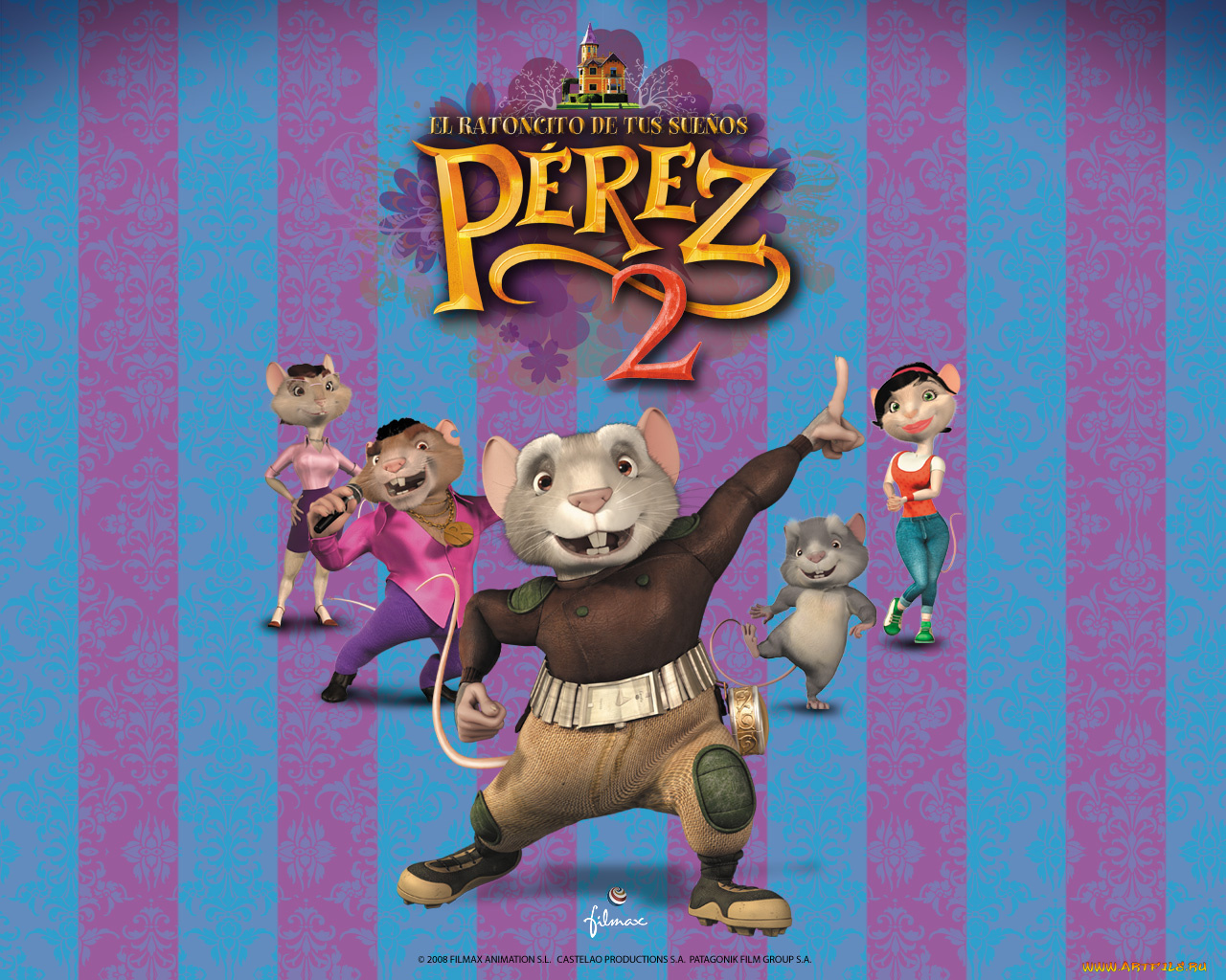 приключения, мышонка, переса, мультфильмы, el, rat&, 243, p&, 233, rez