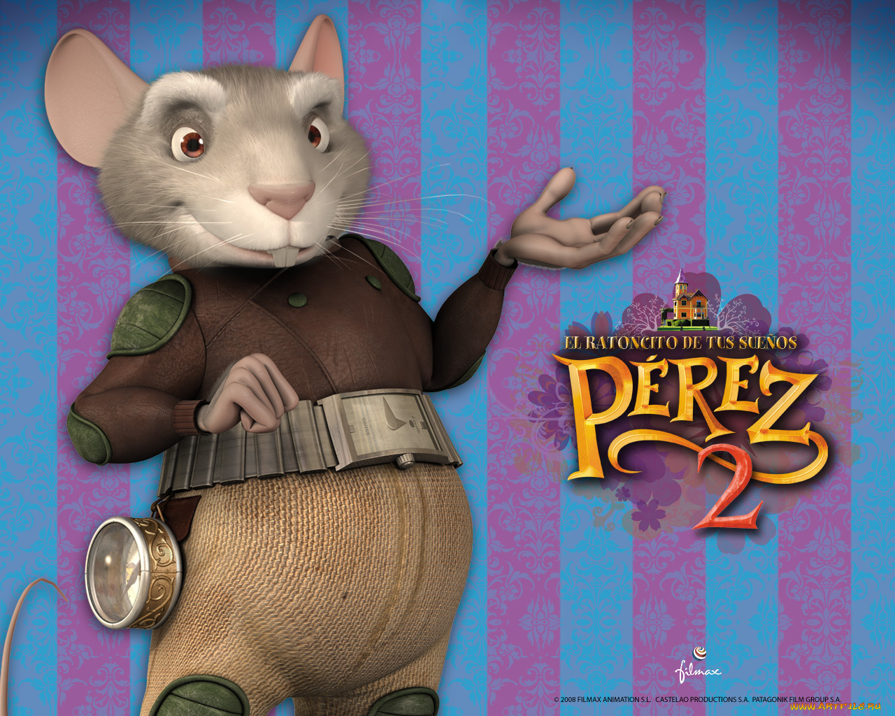 приключения, мышонка, переса, мультфильмы, el, rat&, 243, p&, 233, rez