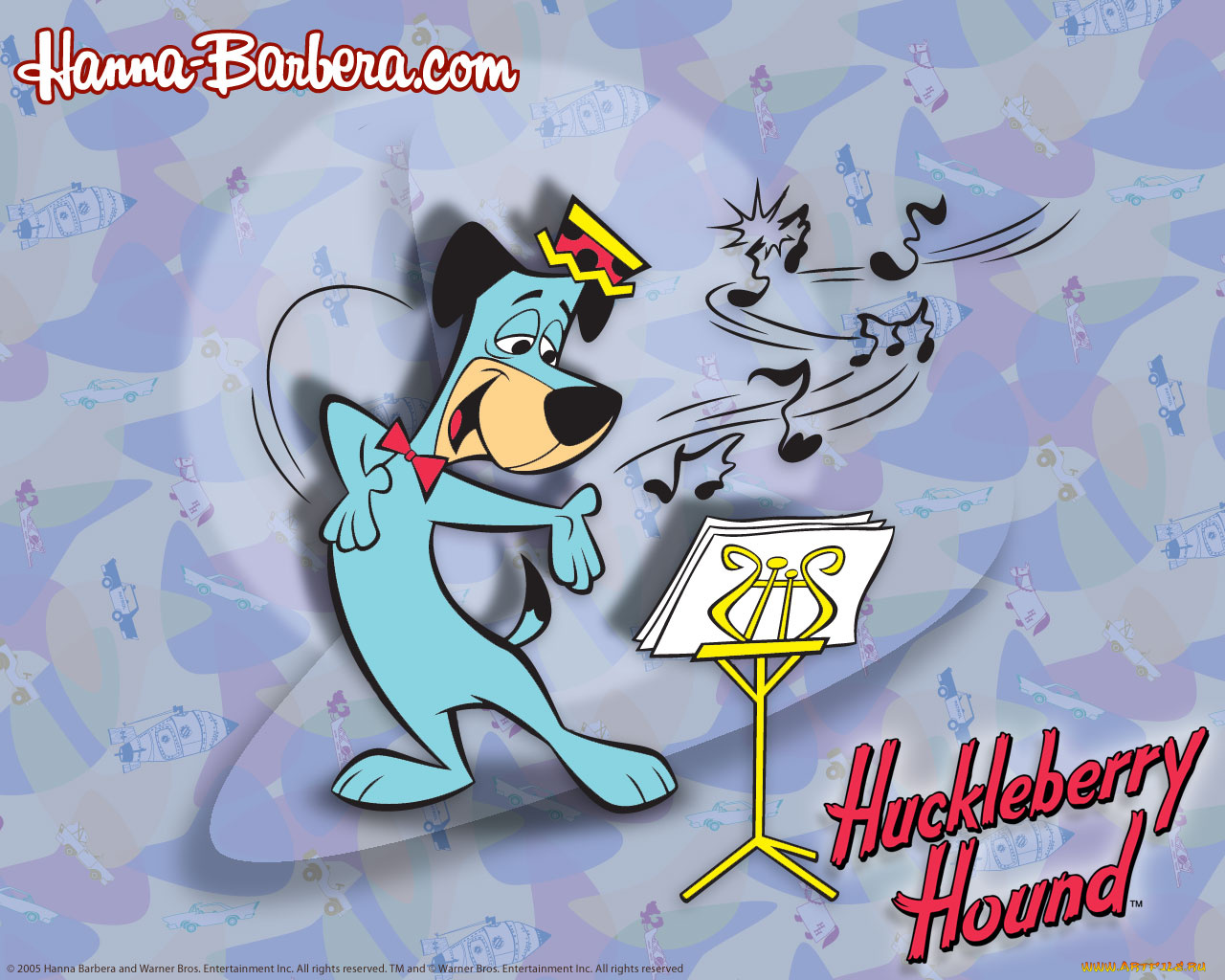 пёс, хакльберри, мультфильмы, the, huckleberry, hound, show
