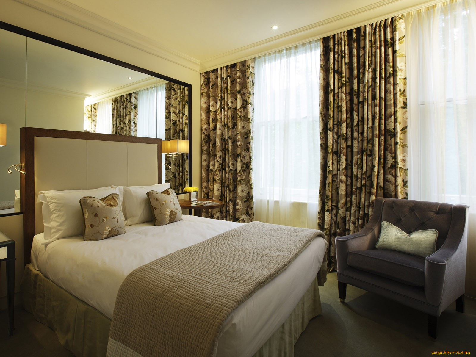 интерьер, спальня