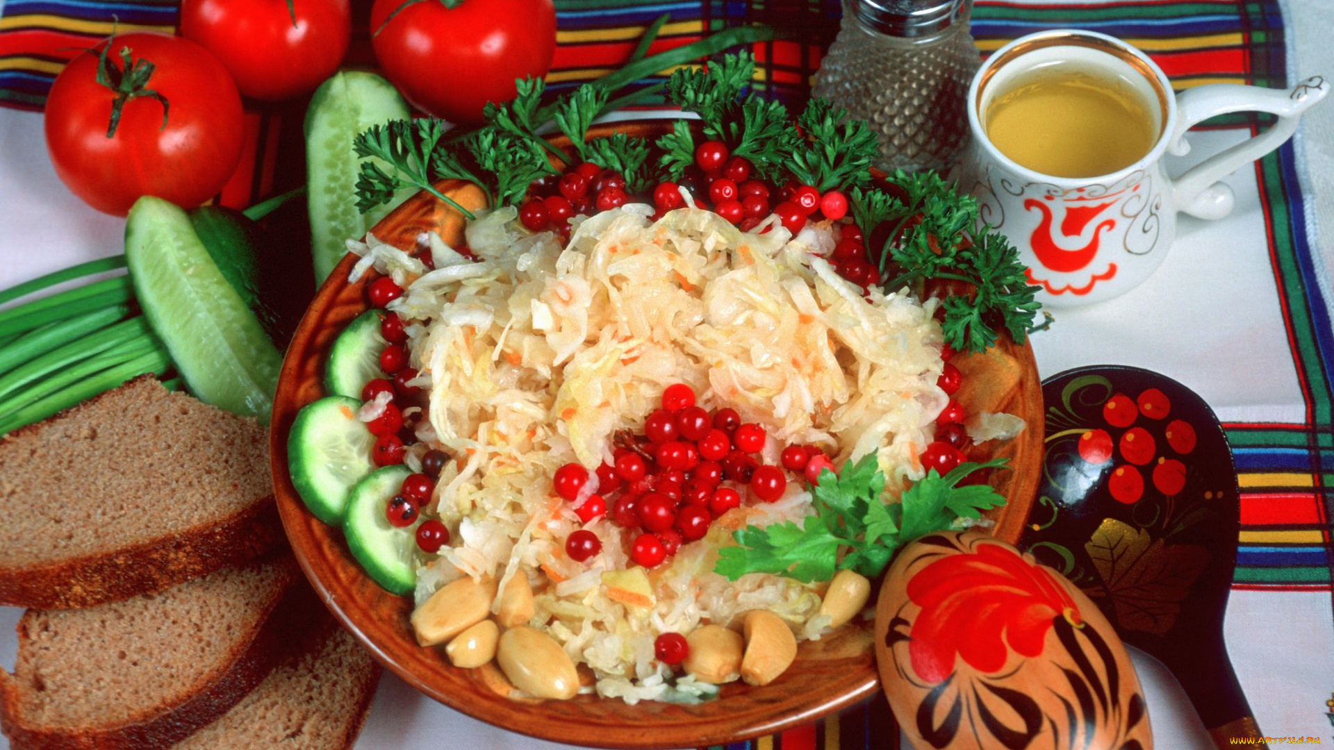 еда, салаты, закуски, томаты, помидоры, рис