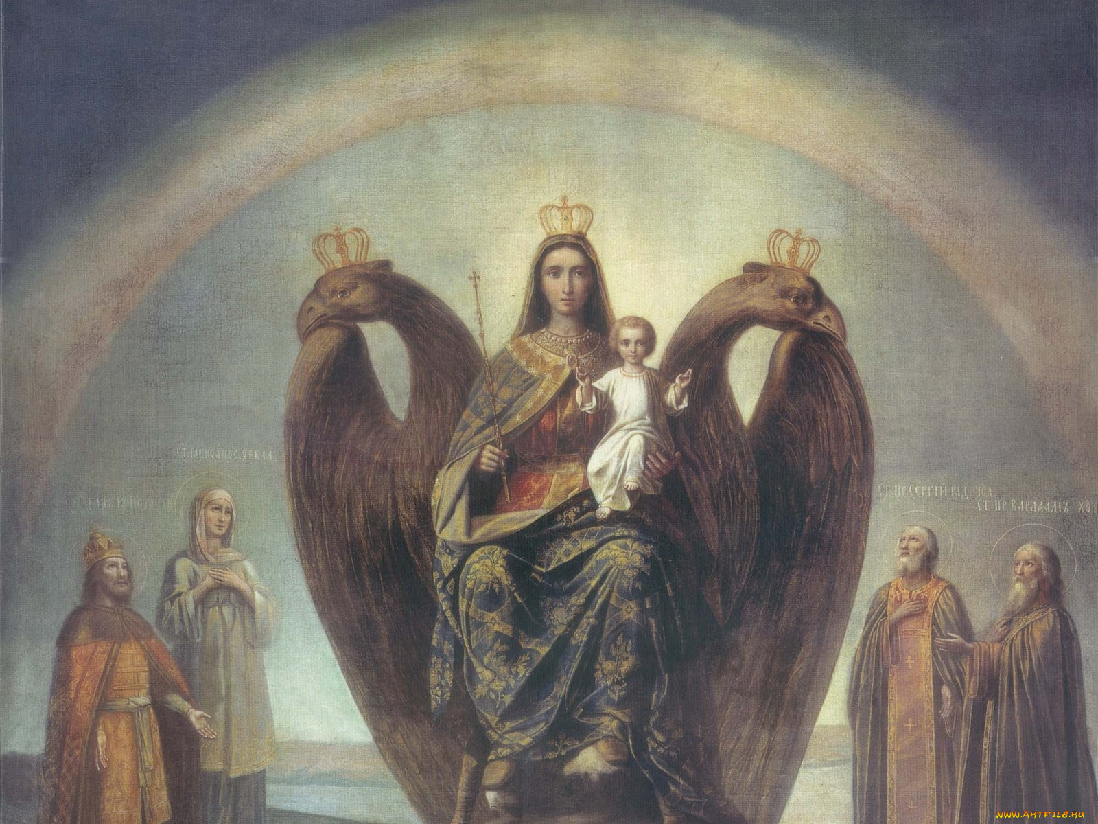 рисованные, живопись