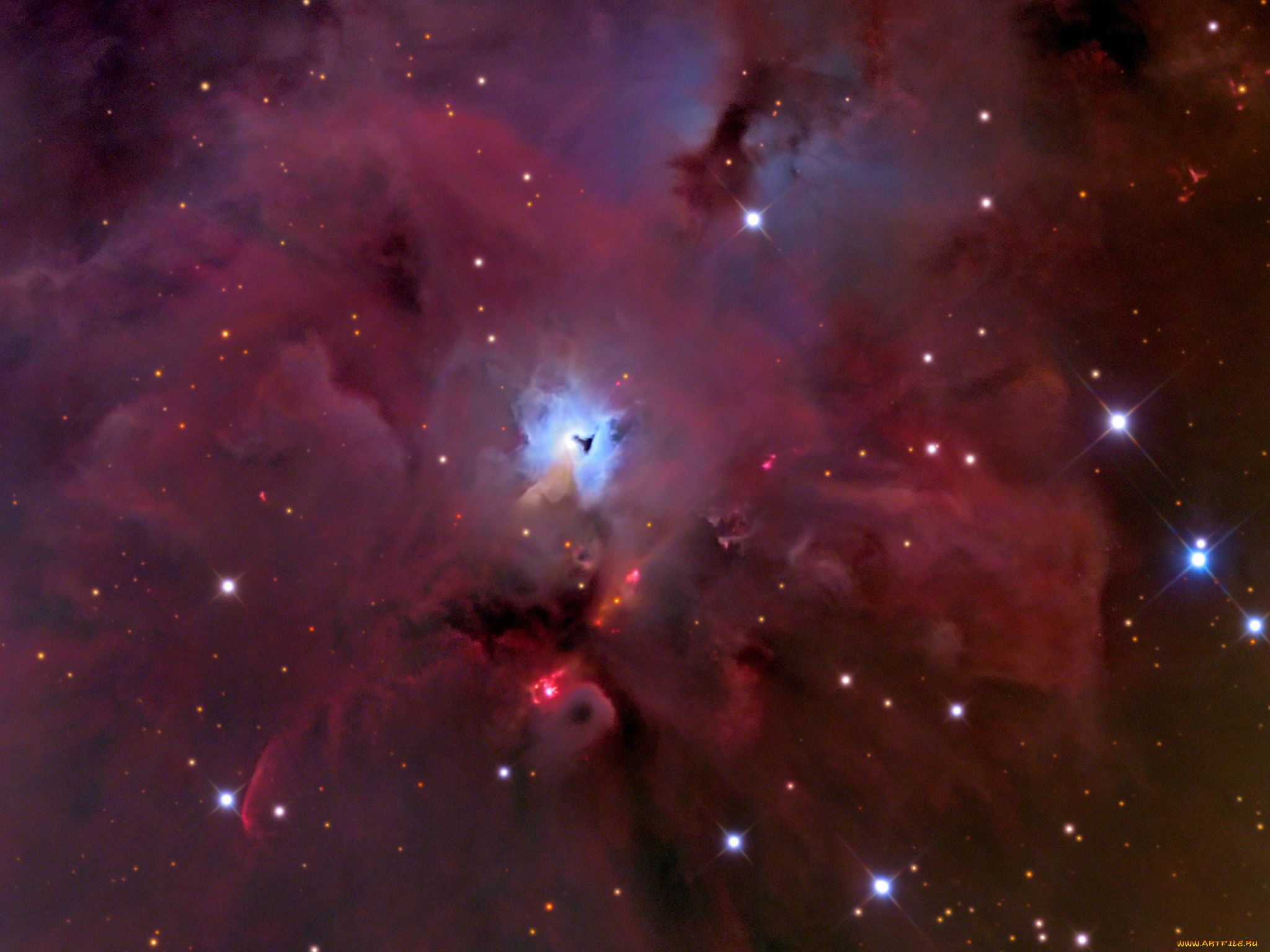 ngc, 1999, космос, галактики, туманности