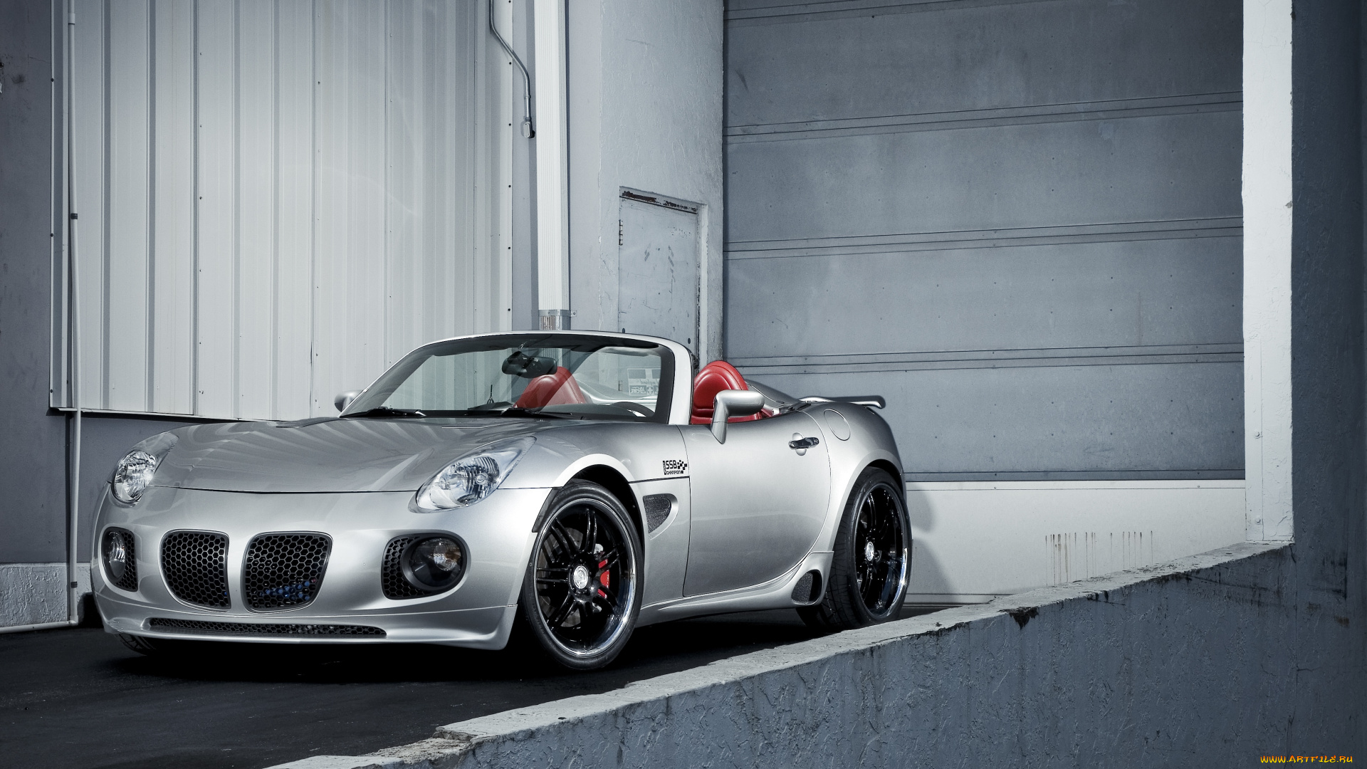 автомобили, pontiac, solstice, 360, three, sixty, forged, silvery
