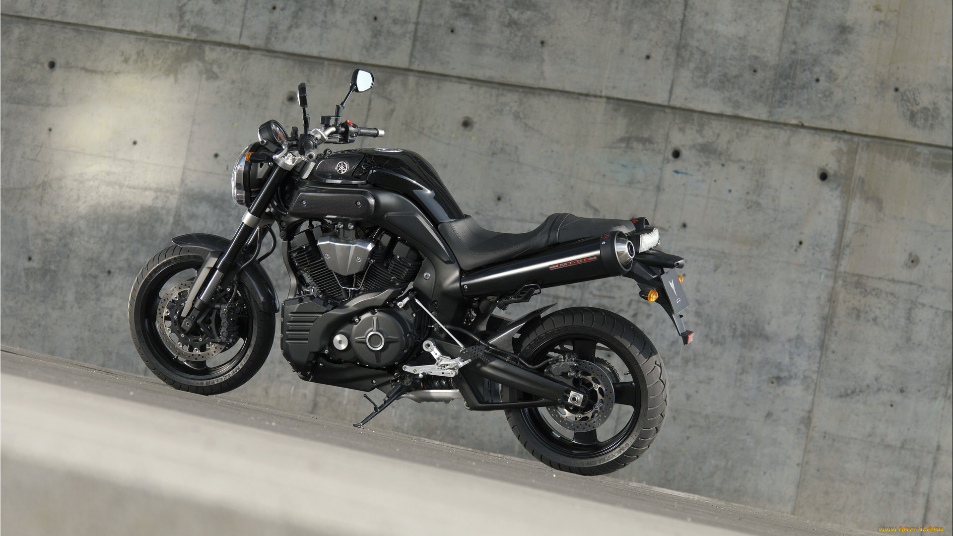 мотоциклы, yamaha, mt01, motorcycle