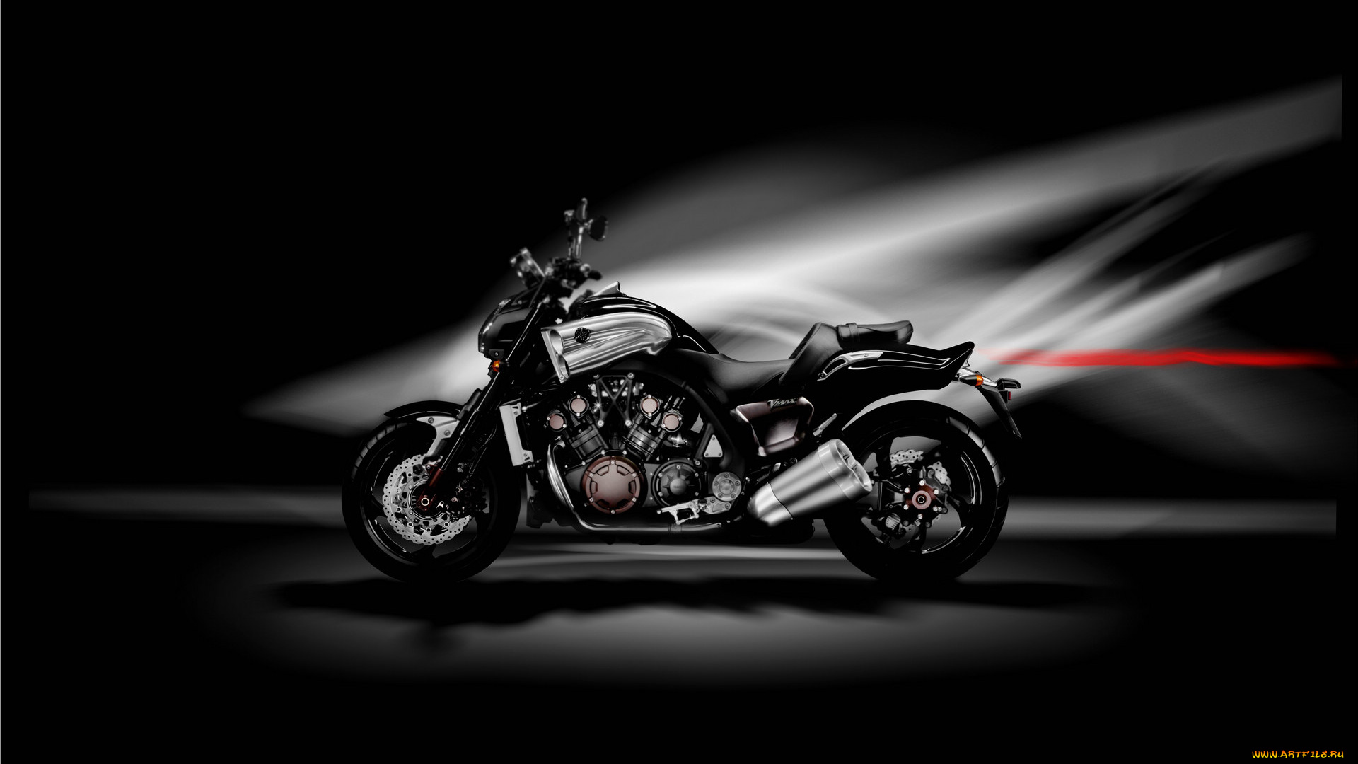 мотоциклы, yamaha, vmax, motorcycle