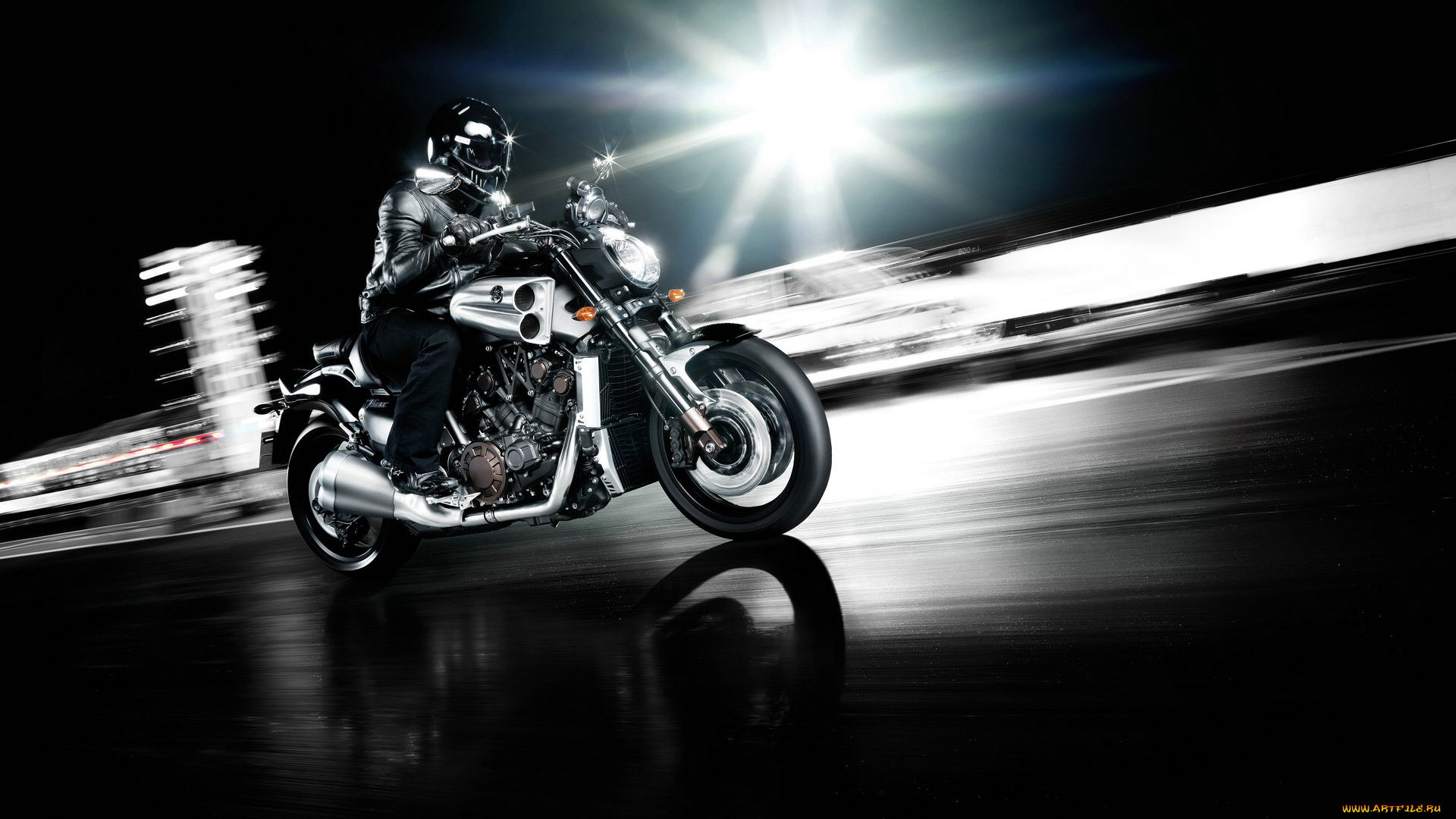 мотоциклы, yamaha, vmax, motorcycle