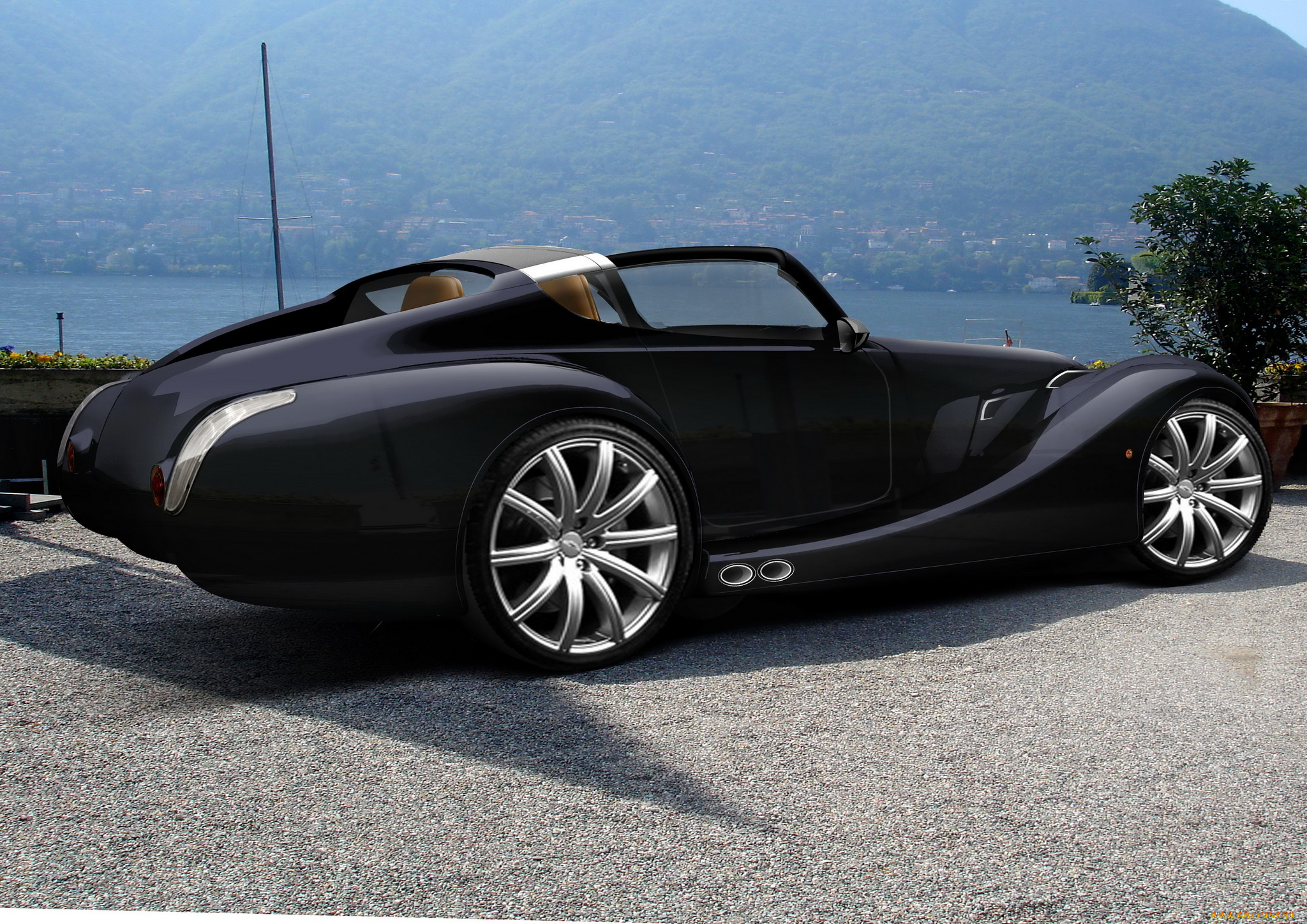 2009, morgan, aero, supersports, автомобили, 3д