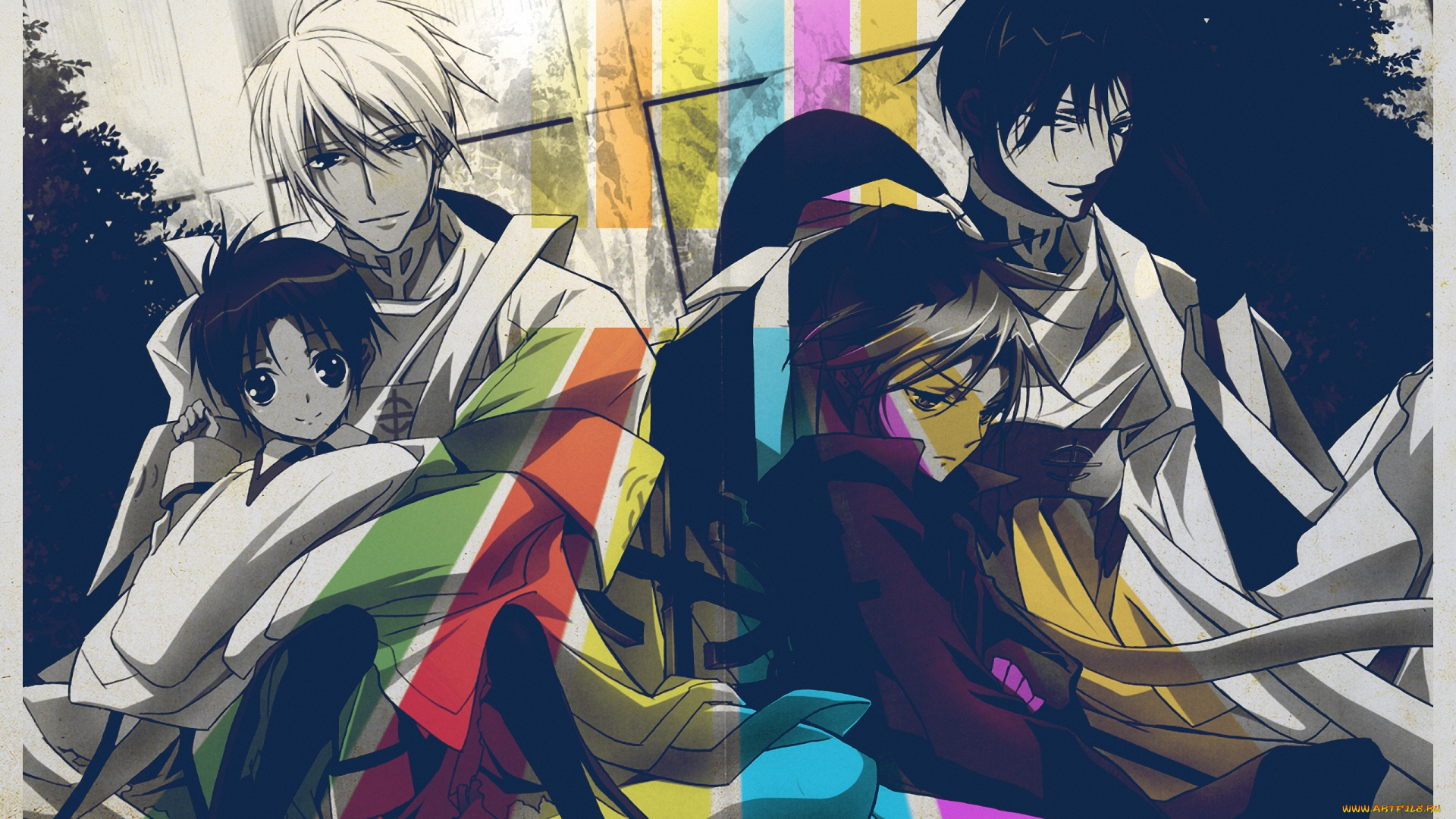 аниме, 07, ghost, teito, klein