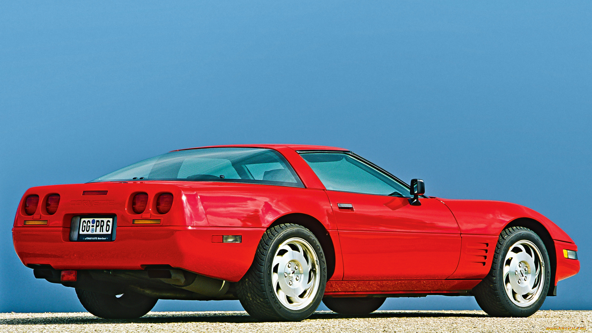 автомобили, corvette, coupe, 1991, c4