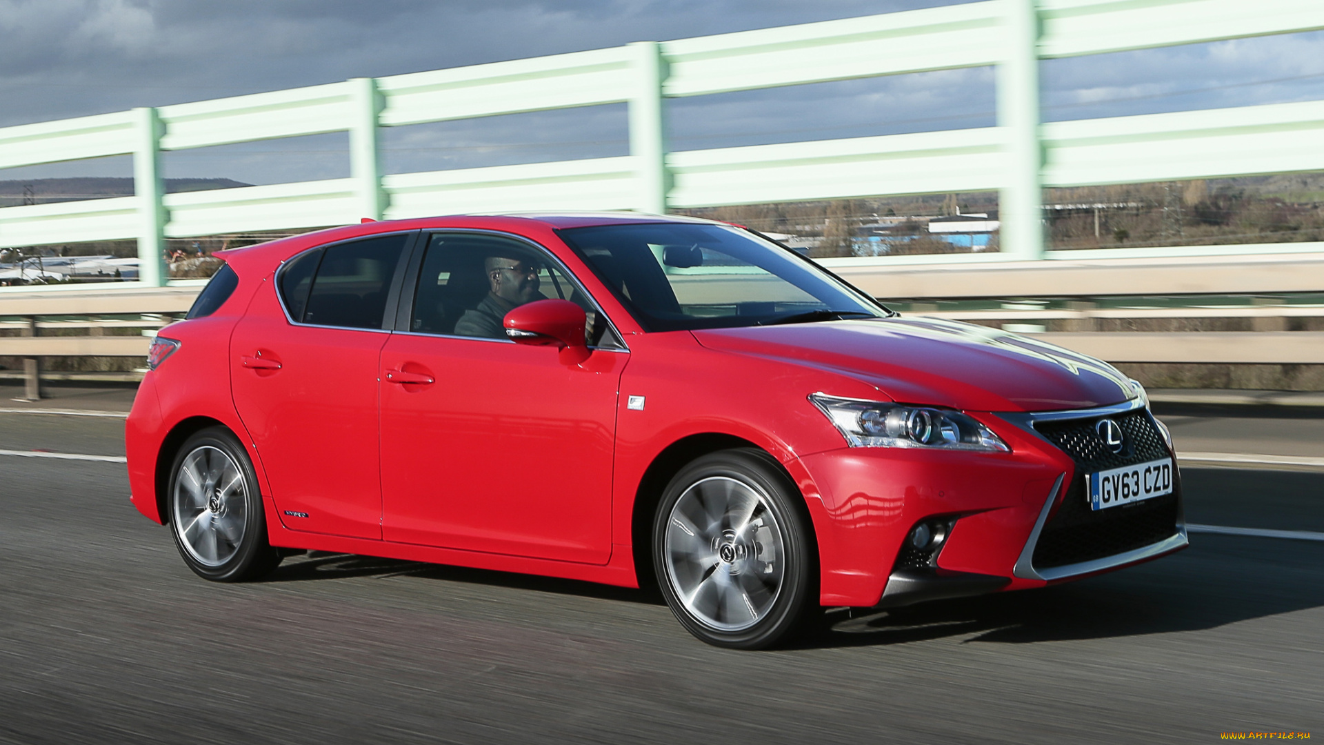 автомобили, lexus, ct, 200h, f-sport, uk-spec, 2014, красный