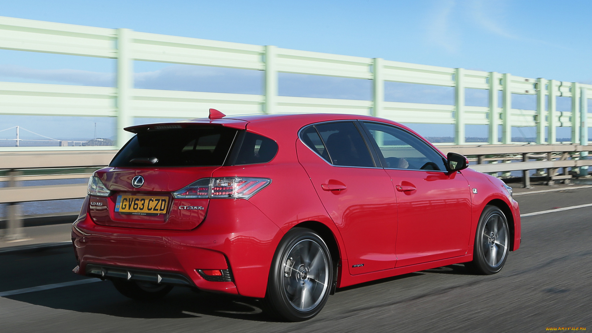 автомобили, lexus, ct, 200h, f-sport, uk-spec, 2014, красный