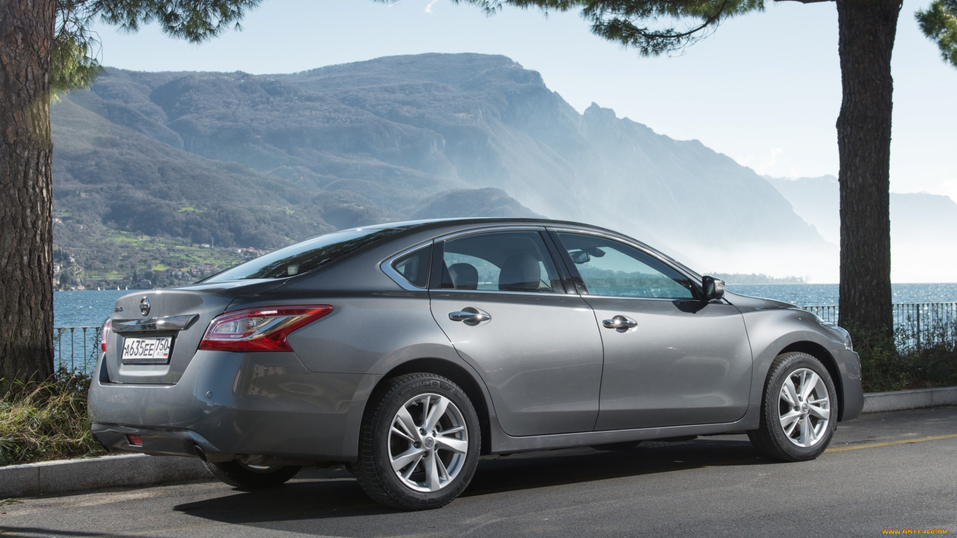 автомобили, nissan, datsun, 2014, l33, teana, темный