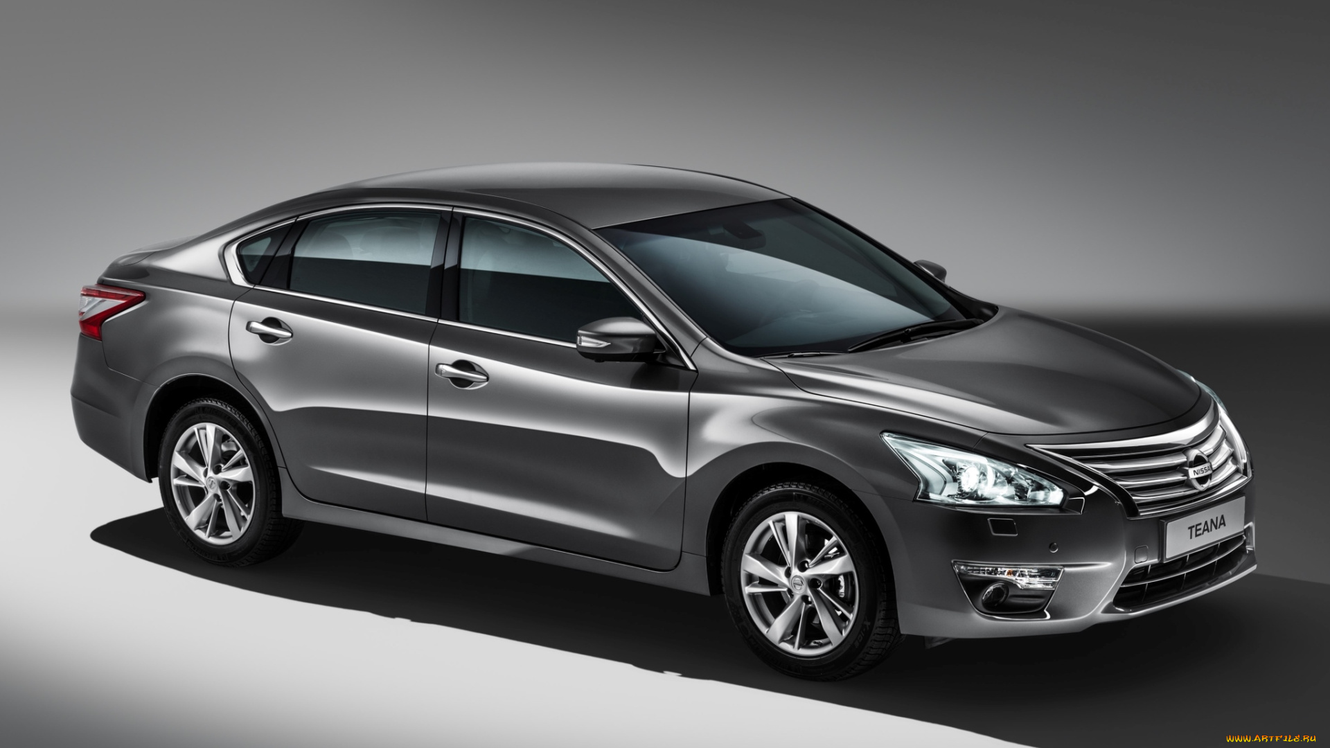 автомобили, nissan, datsun, l33, teana, 2014, темный