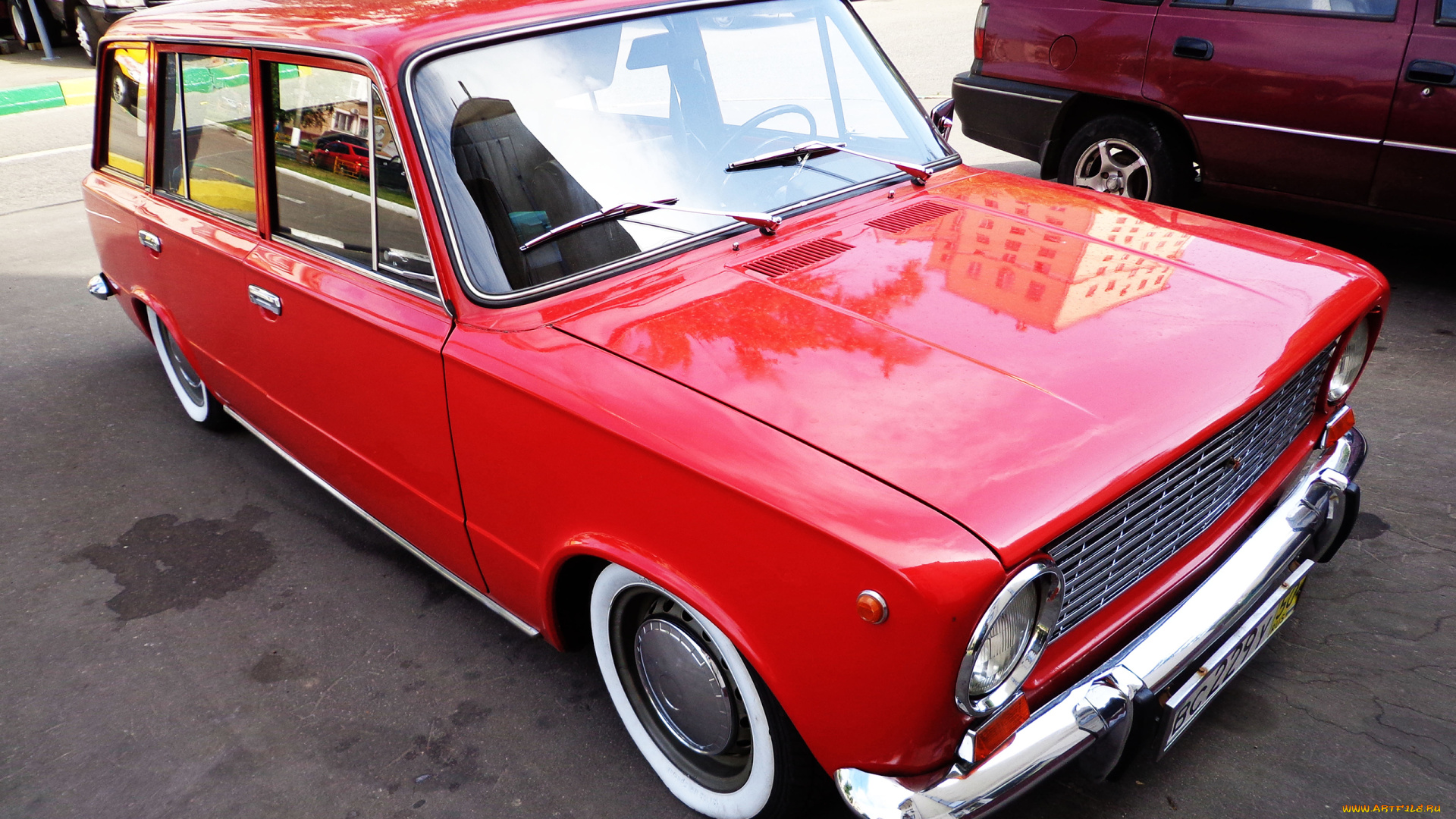 автомобили, выставки, и, уличные, фото, 2102, ваз, красный