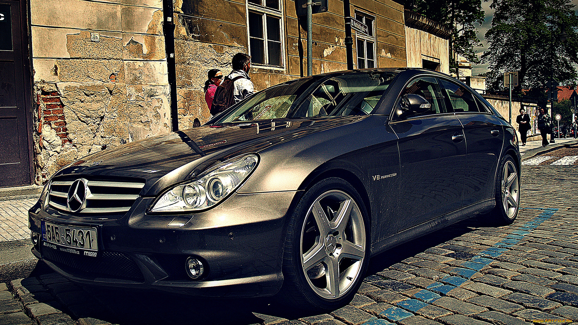 автомобили, выставки, и, уличные, фото, cls, mercedes