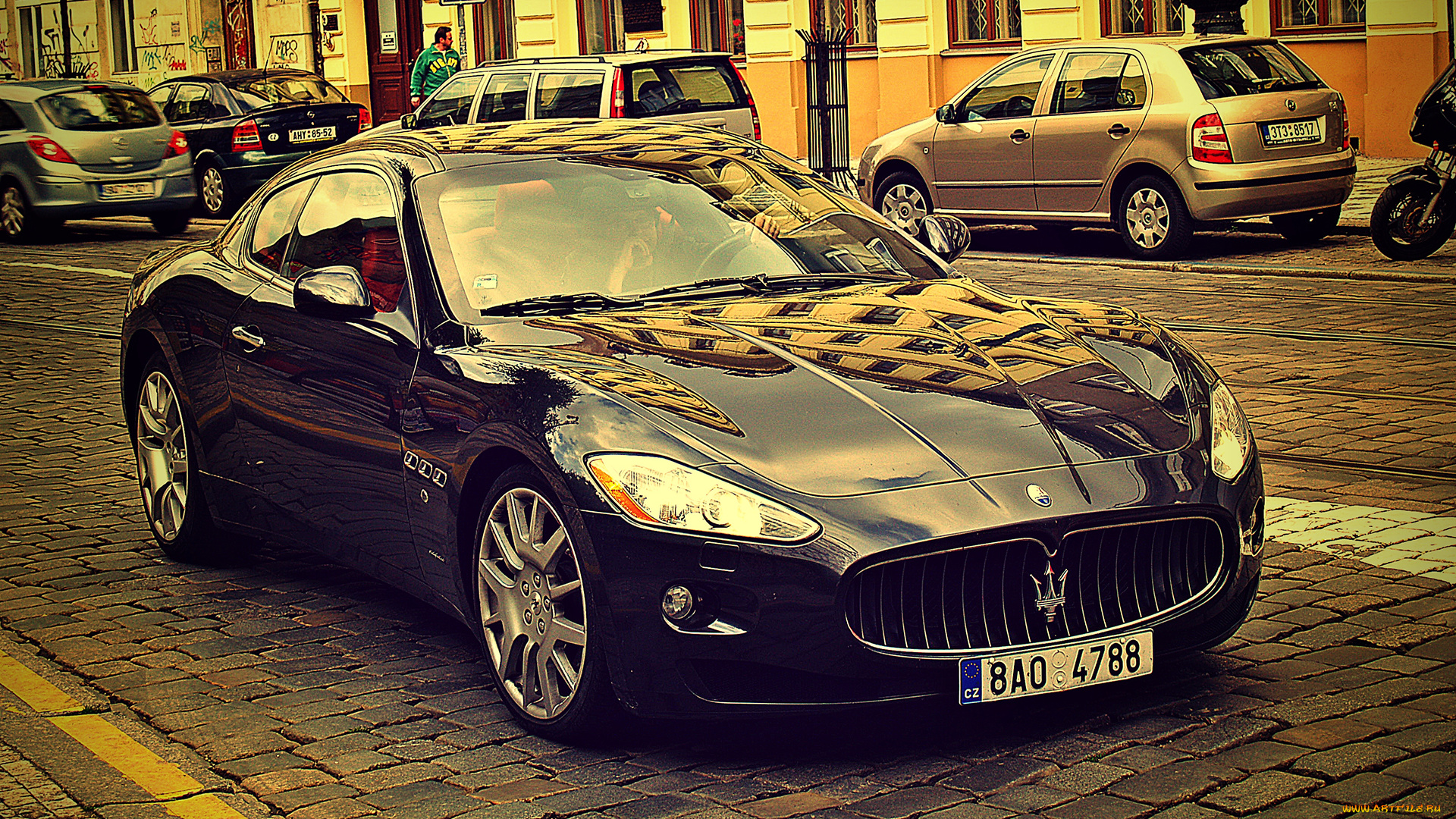 автомобили, выставки, и, уличные, фото, maserati