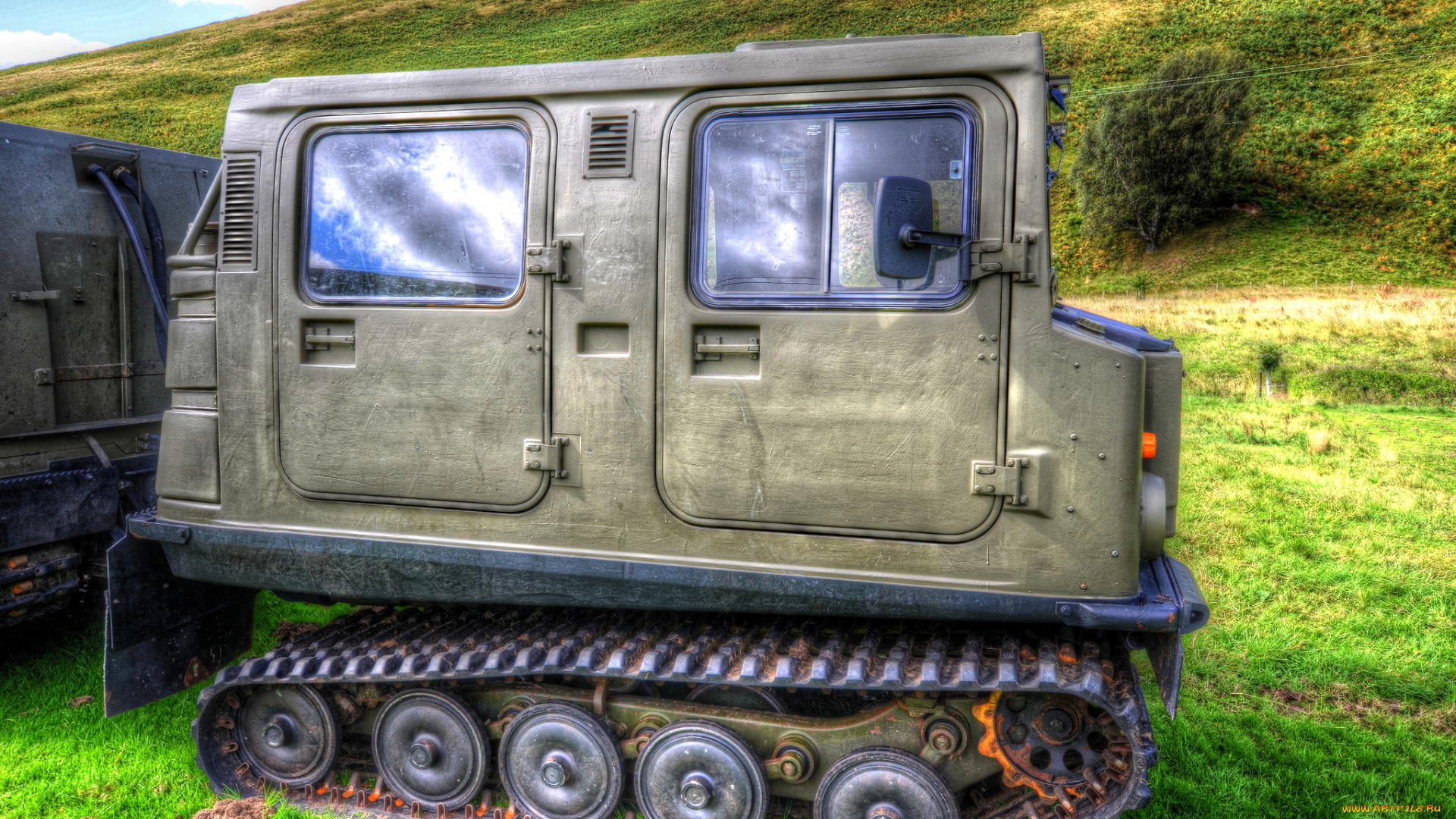 hugglund, техника, другое, вездеход, гусеничный