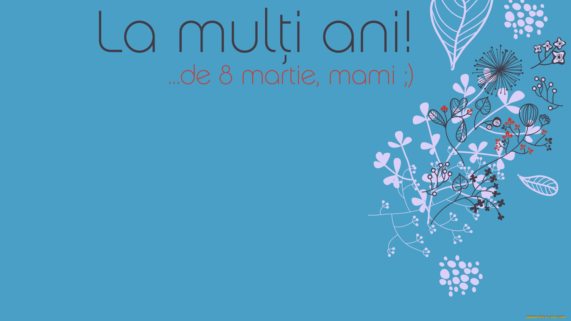 праздничные, международный, женский, день, -, 8, марта, цветы