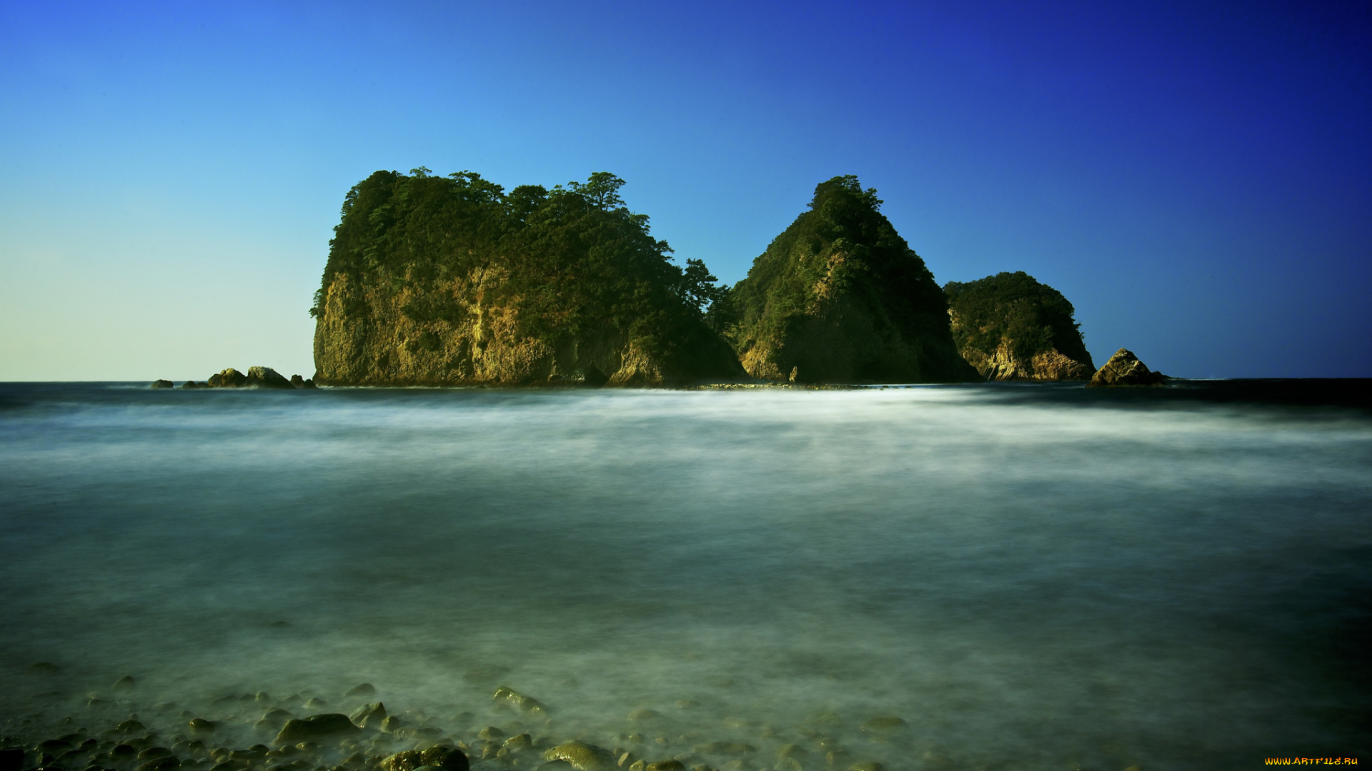 природа, побережье, скалы, камни, море