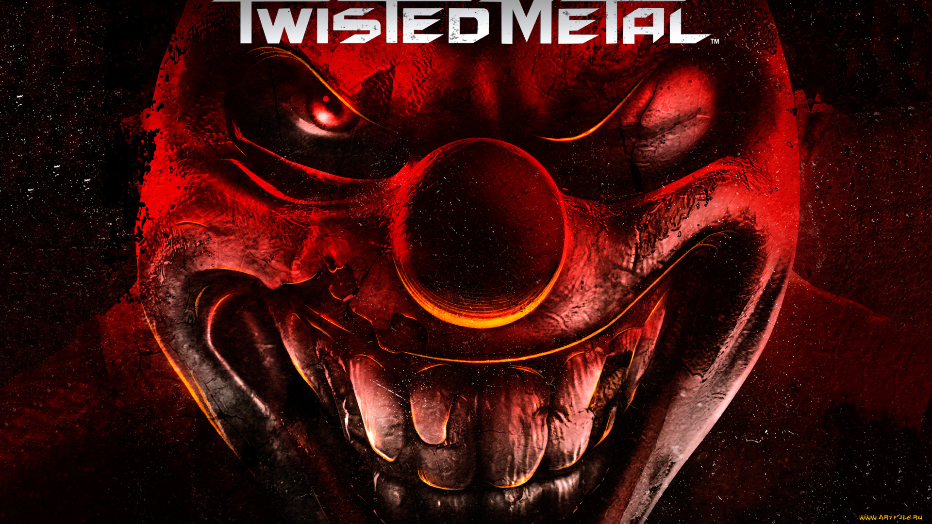 twisted, metal, видео, игры, клоун