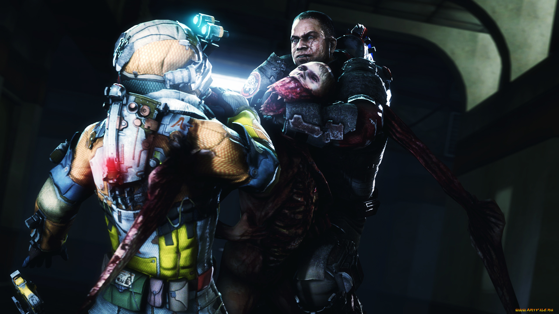 видео, игры, dead, space, 3, dead, space, 3, игра, шутер, экшн, хоррор