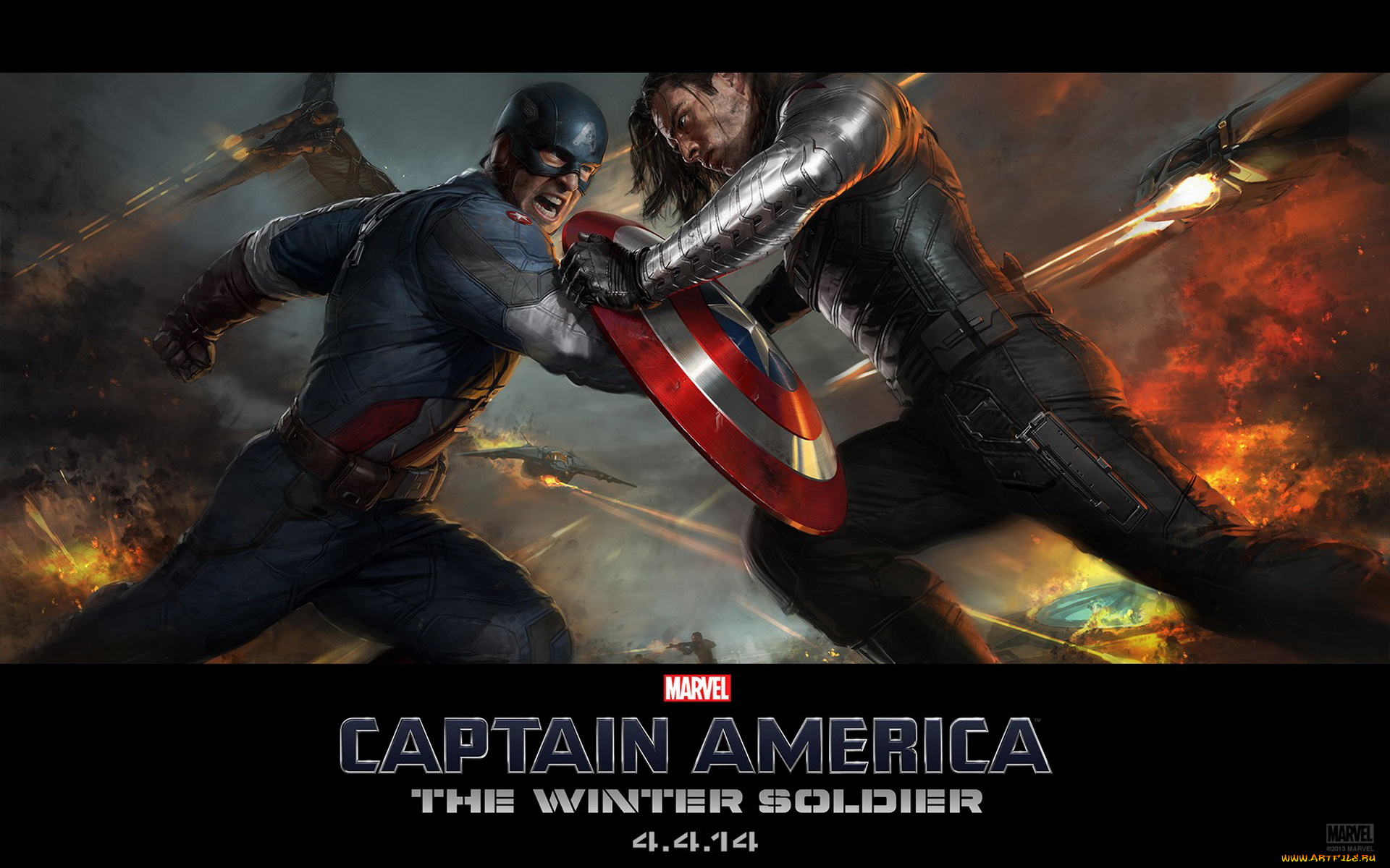 кино, фильмы, captain, america, , the, winter, soldier, бой