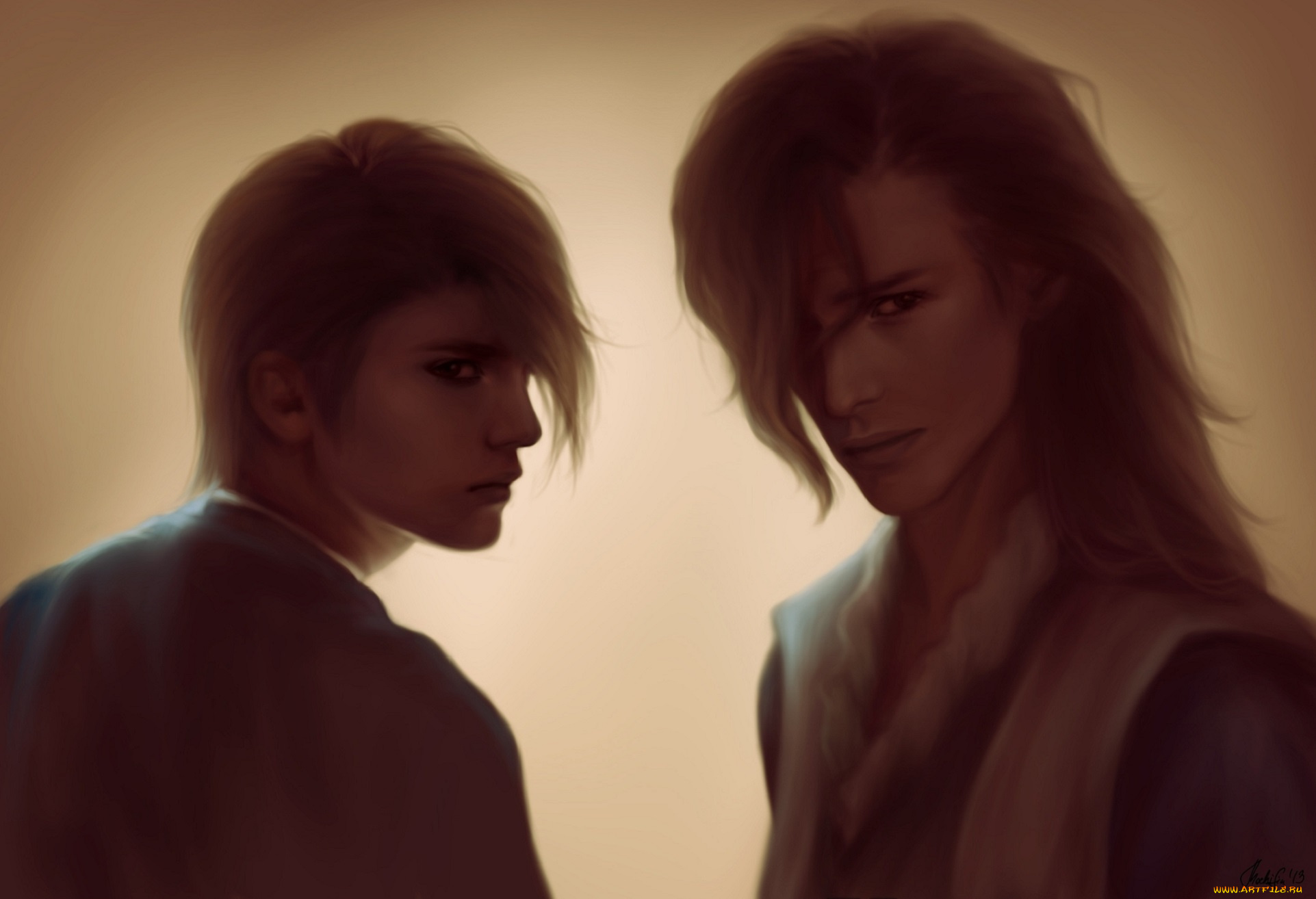 аниме, bleach, арт, блич, парни