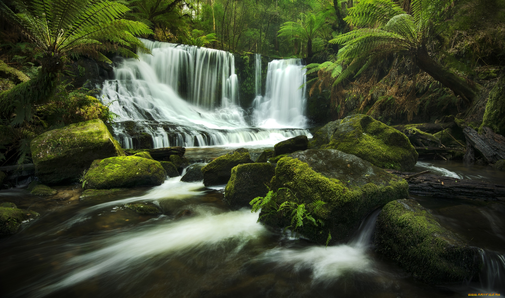 природа, водопады, вода