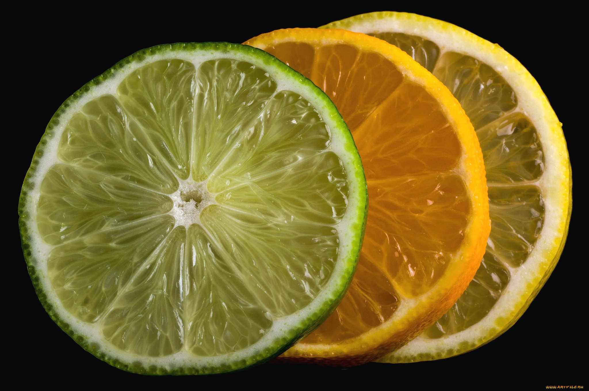 еда, цитрусы, дольки