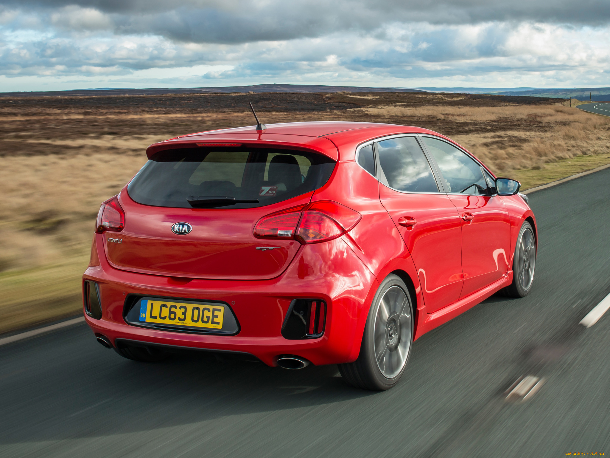 автомобили, kia, ceed, красный, 2013, uk-spec, gt