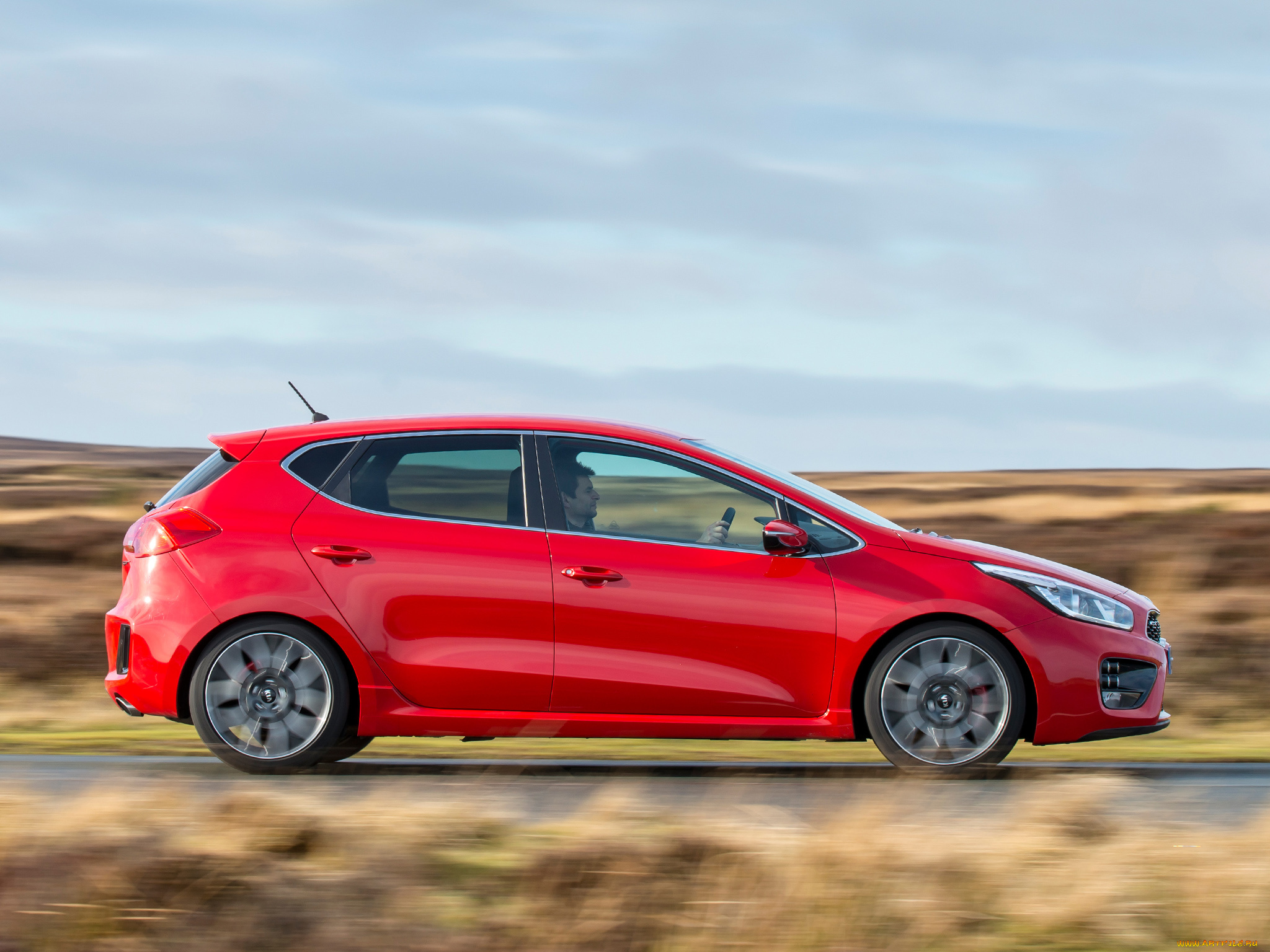 автомобили, kia, ceed, красный, 2013, uk-spec, gt