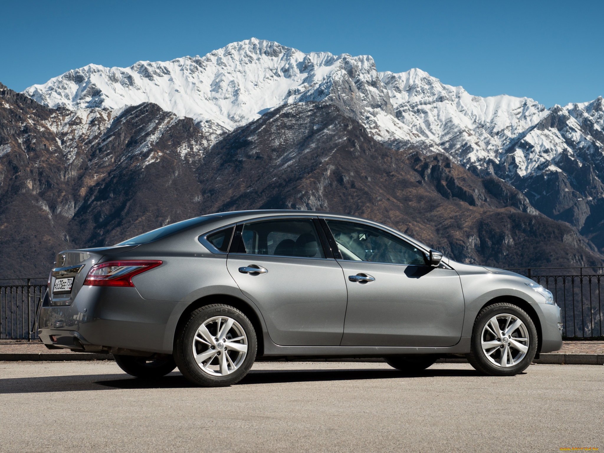 автомобили, nissan, datsun, l33, 2014, темный, teana