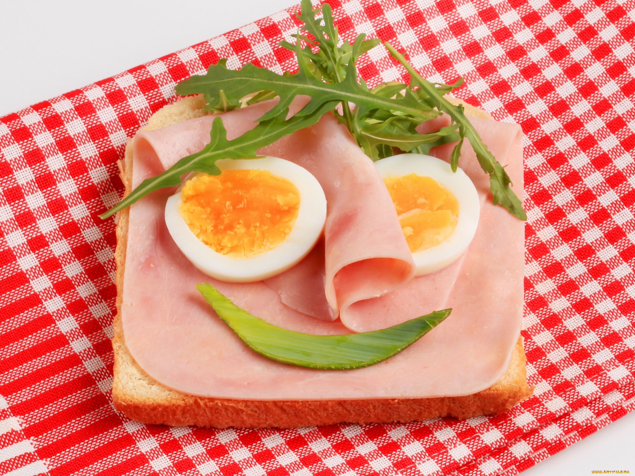 еда, бутерброды, , гамбургеры, , канапе, салфетка, руккола, яйца, ветчина, бутерброд, сэндвич