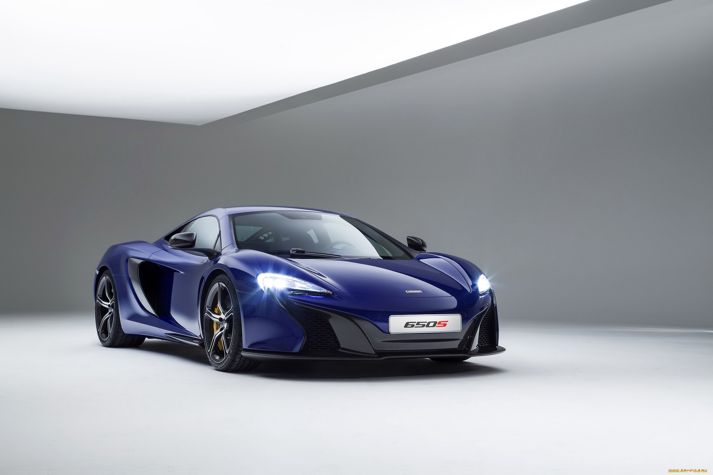2014, mclaren, 650s, автомобили, mclaren, синий, металлик