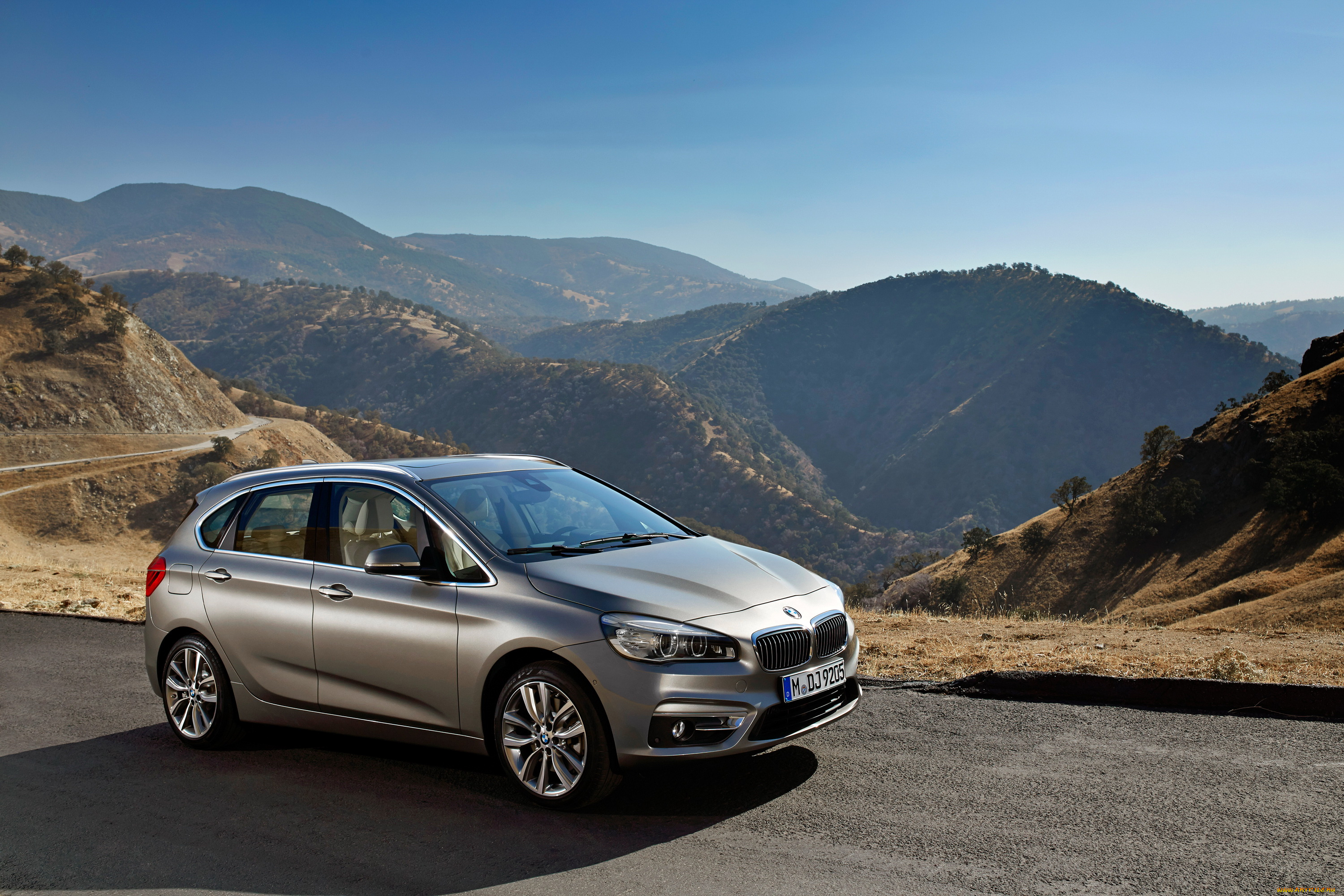 2014, bmw, 225i, active, tourer, автомобили, bmw, дорога, горы