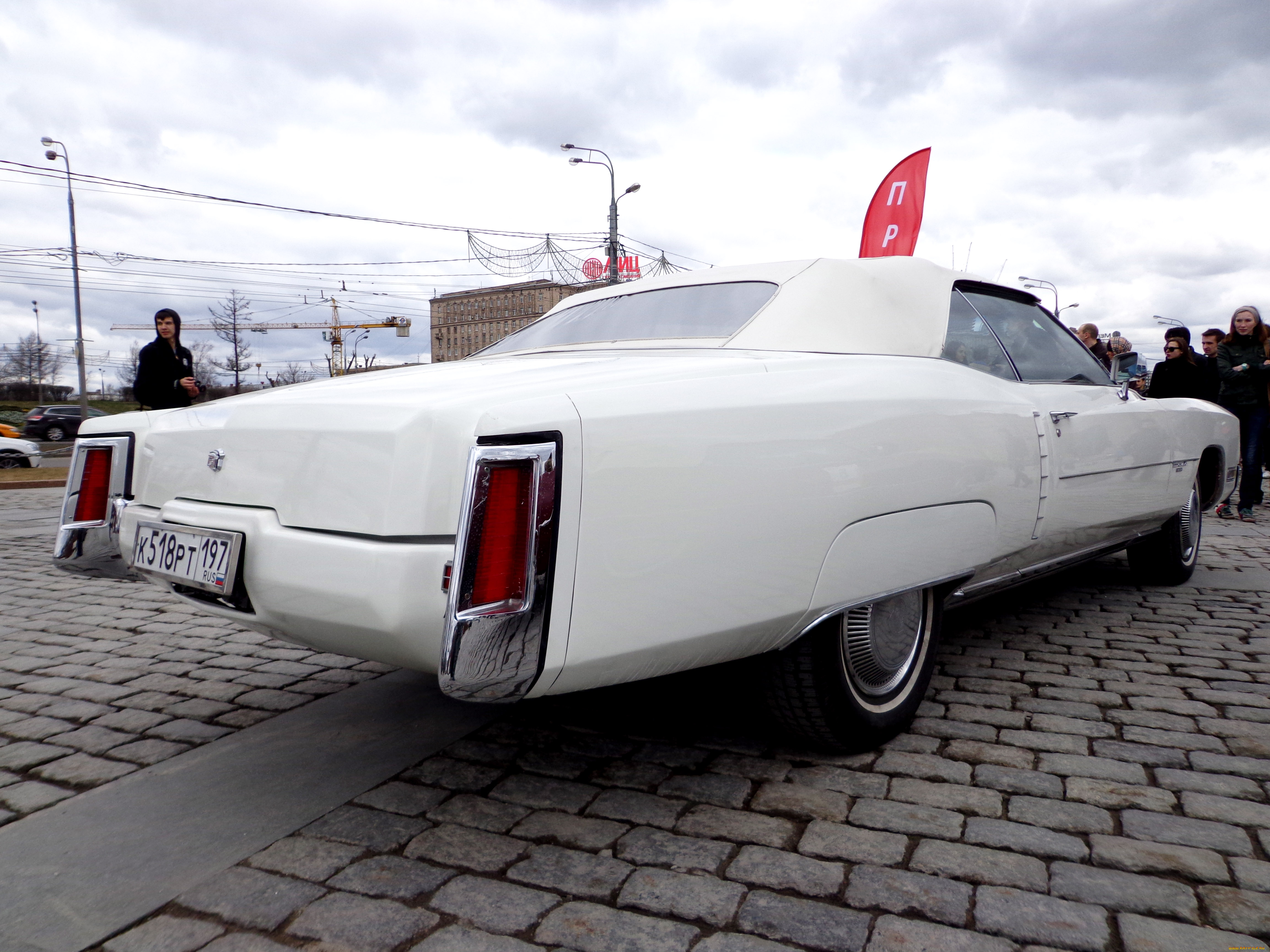 автомобили, выставки, и, уличные, фото, cadillac, белый