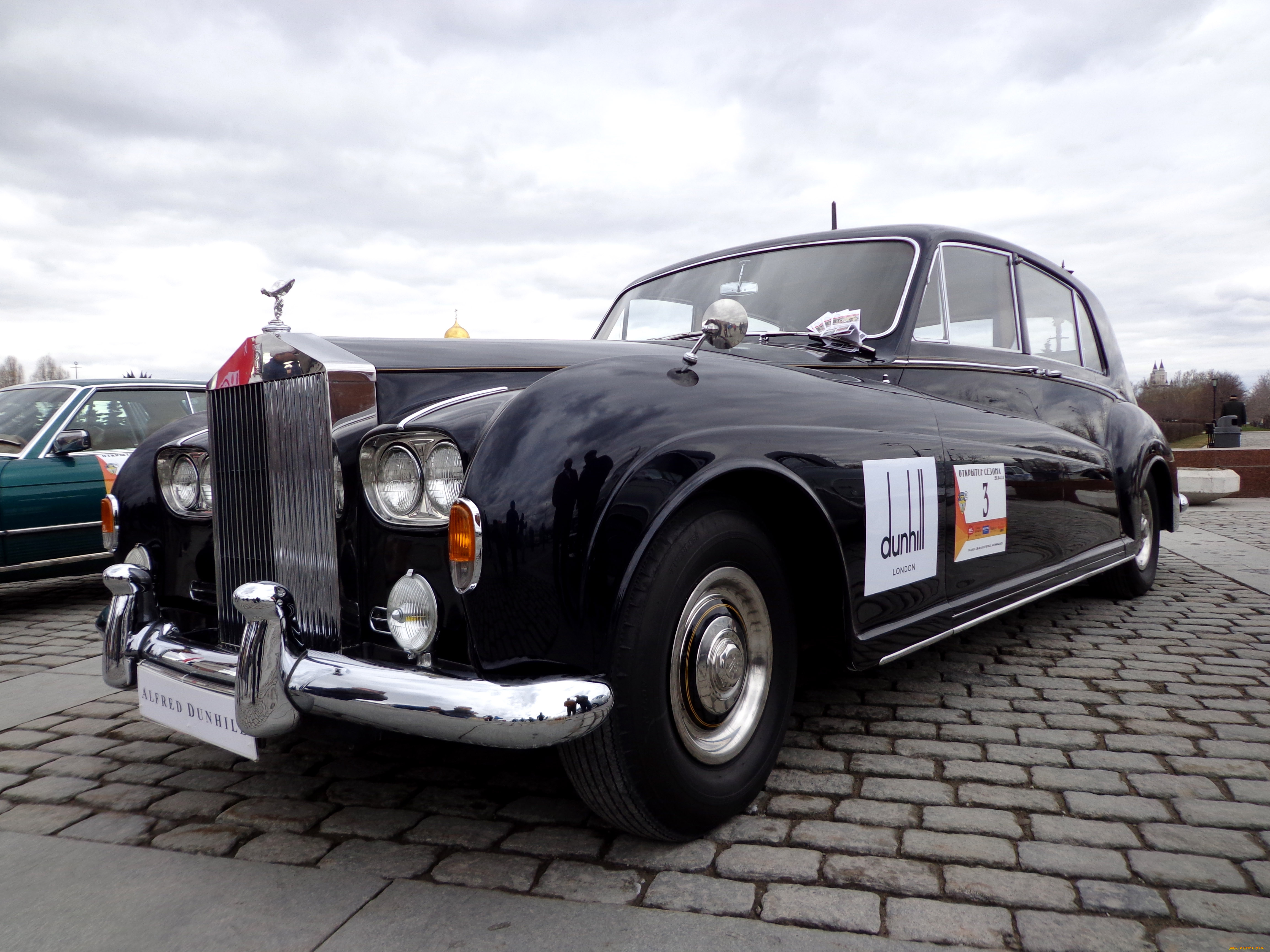 автомобили, выставки, и, уличные, фото, черный, rolls-royce