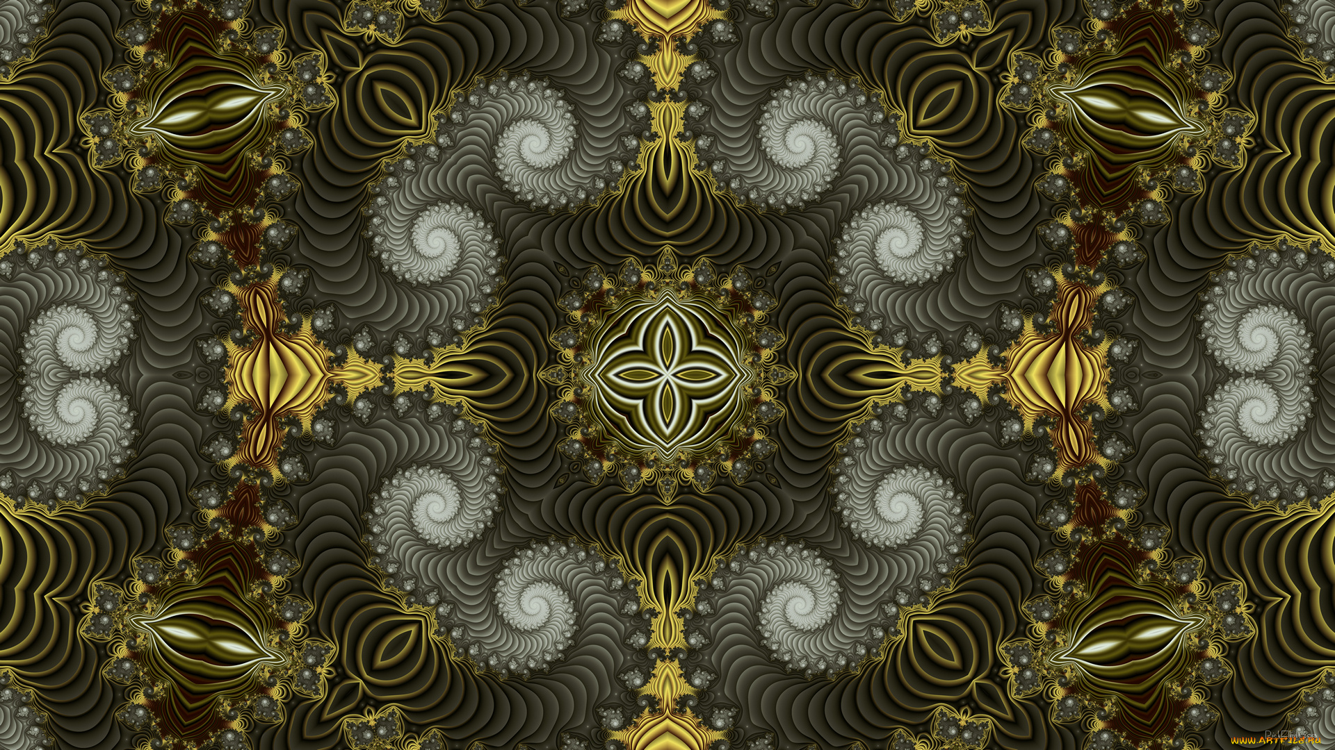 3д, графика, фракталы, , fractal, цвета, фон, узор