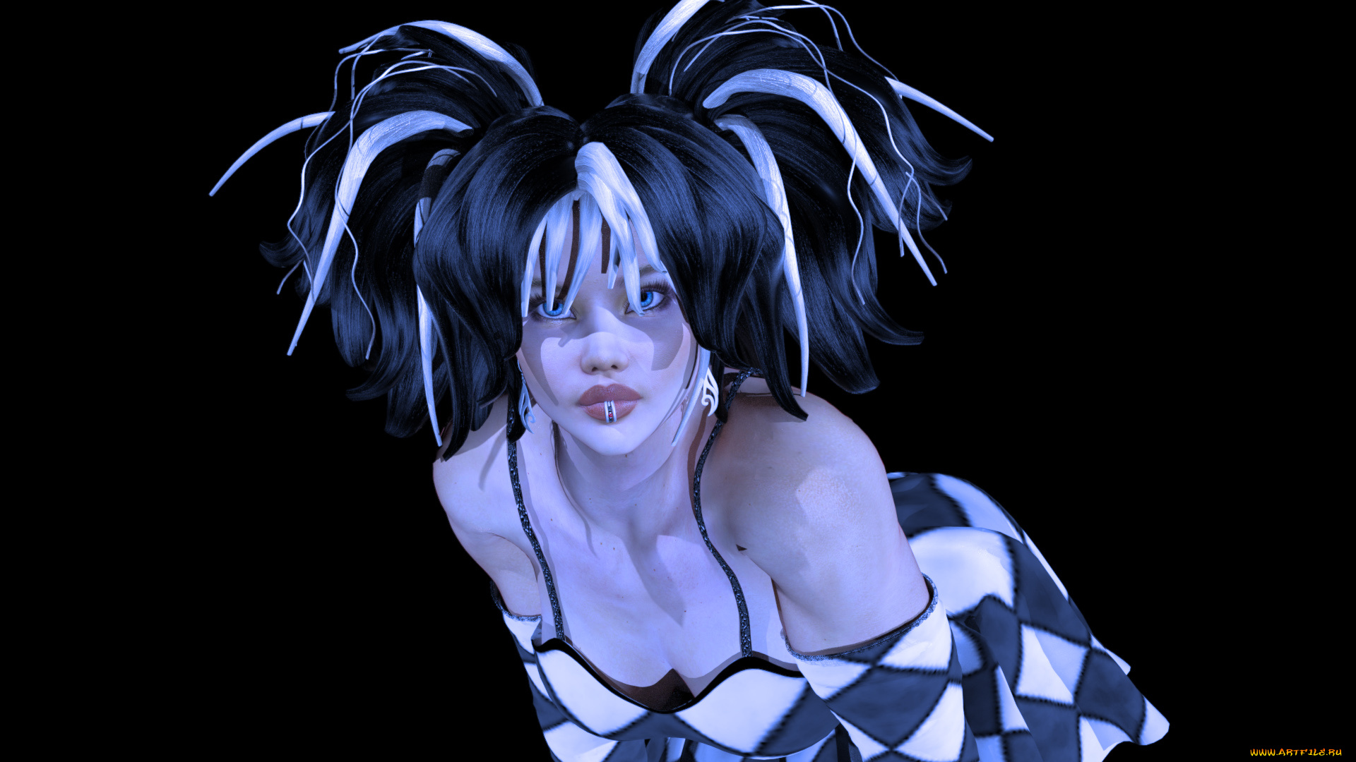 3д, графика, люди, , people, взгляд, девушка, фон