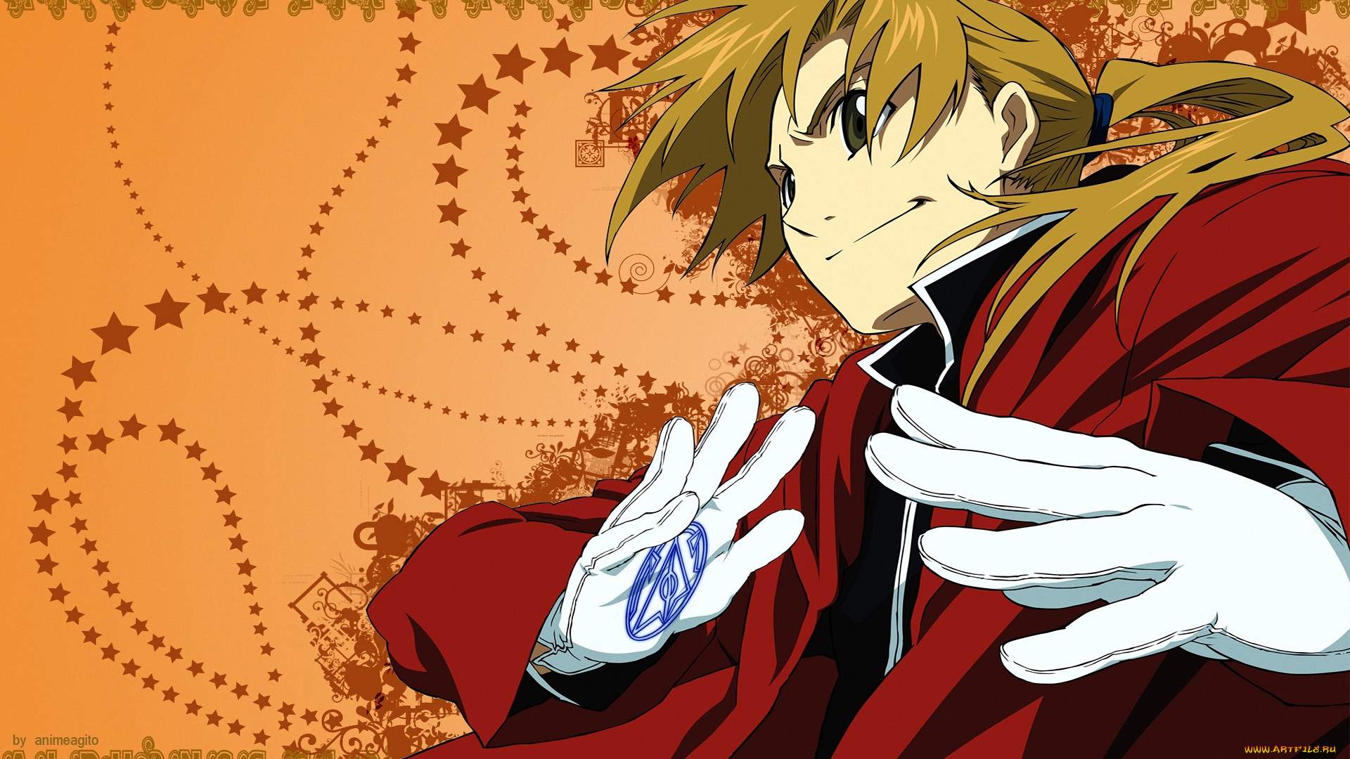 аниме, fullmetal, alchemist, алхимик, ученый, парень, al, alphonse, elric