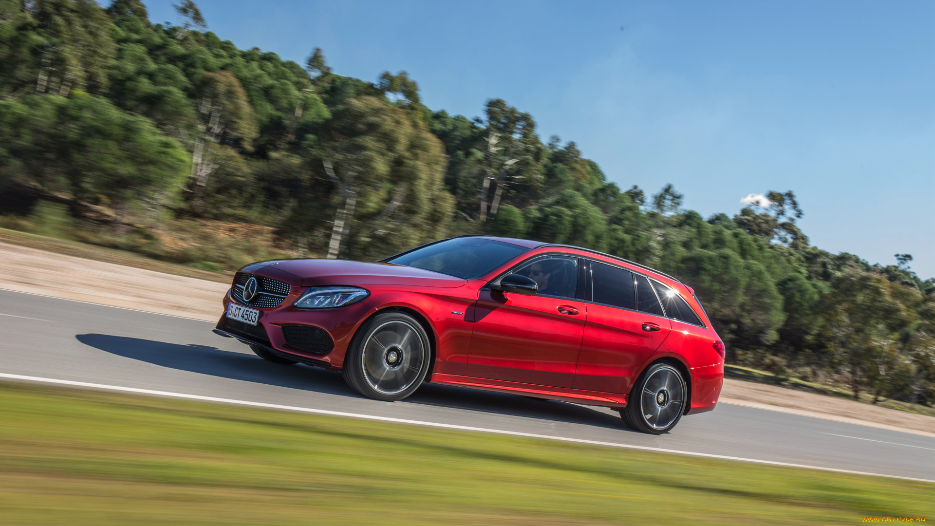 автомобили, mercedes-benz, 2015г, amg, c, 450, s205, estate, sport