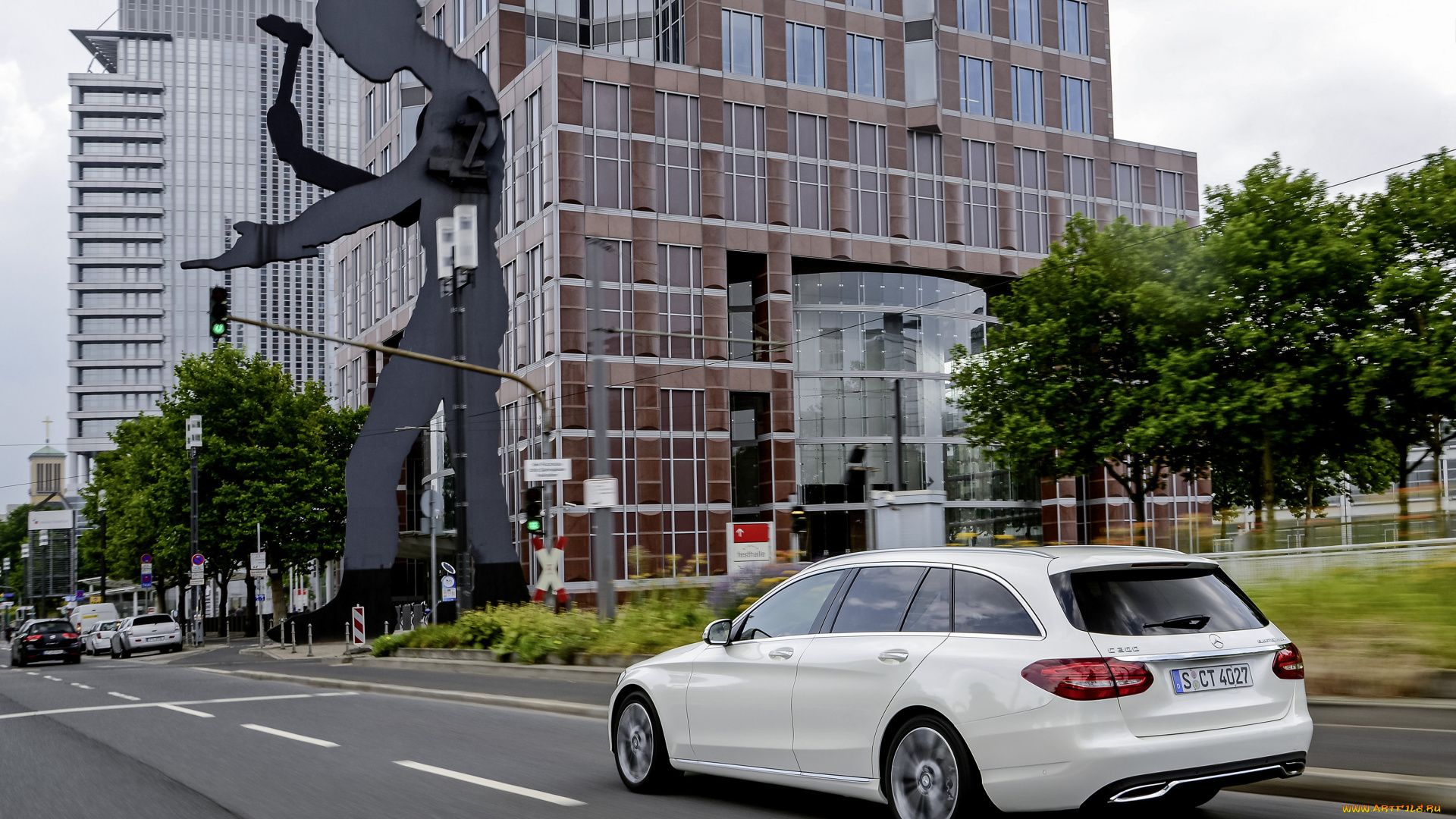 автомобили, mercedes-benz, c, 300, bluetec, hybrid, avantgarde, line, estate, s205, 2014г, светлый